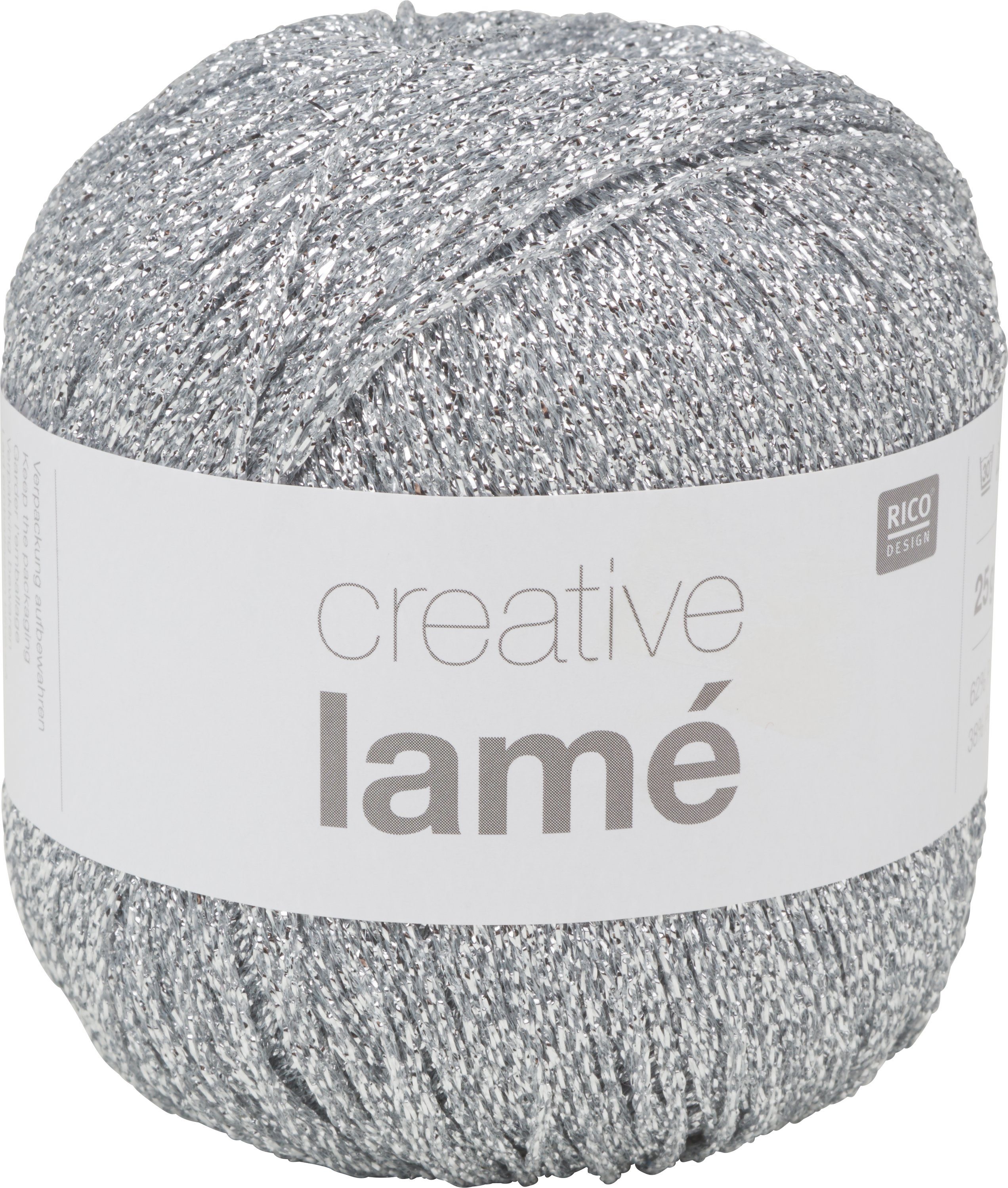 Rico Design Creative Lamé Häkelwolle, 135 m