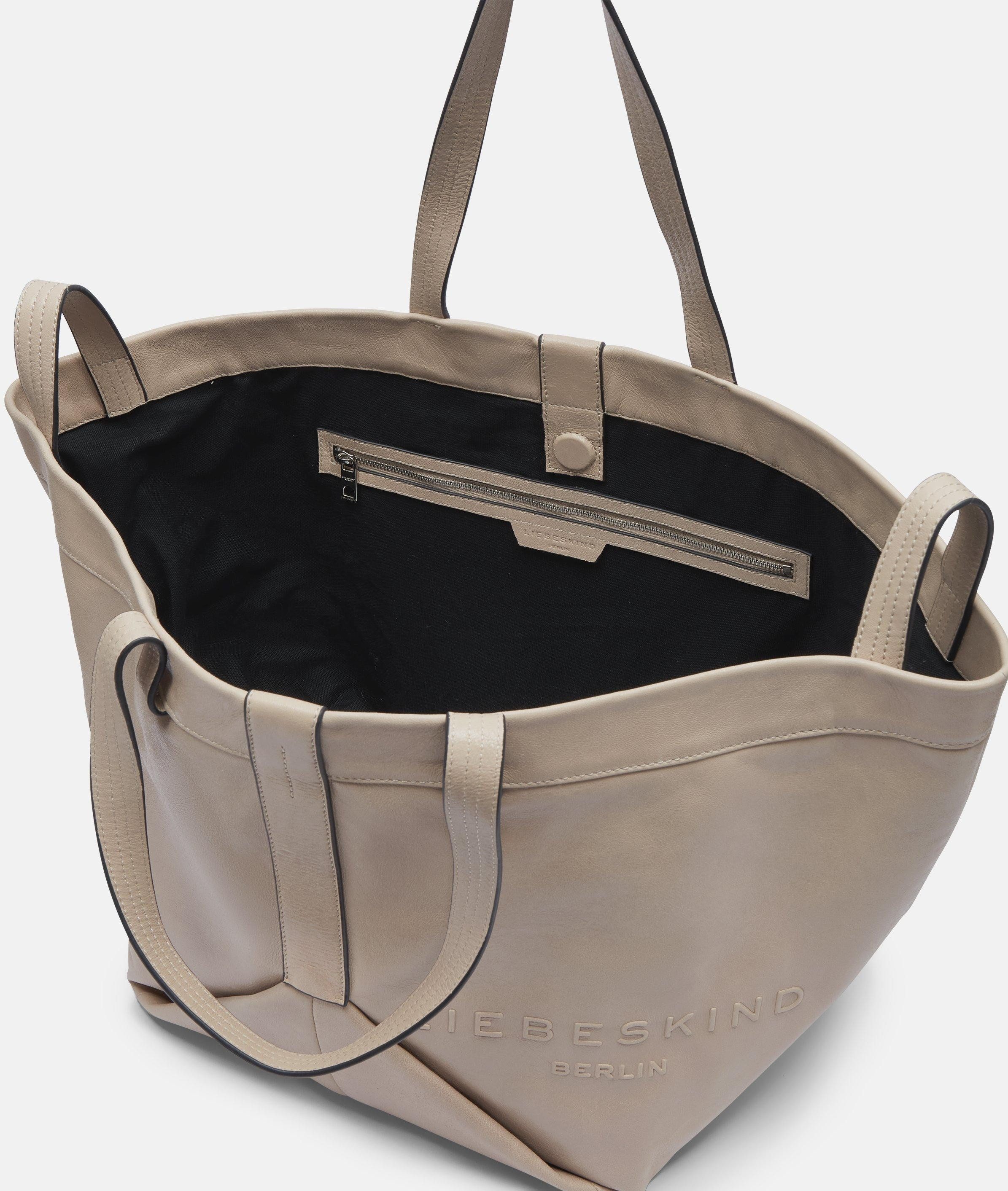 Liebeskind Berlin Shopper Shopper, Großer Shopper aus weichem Lammleder