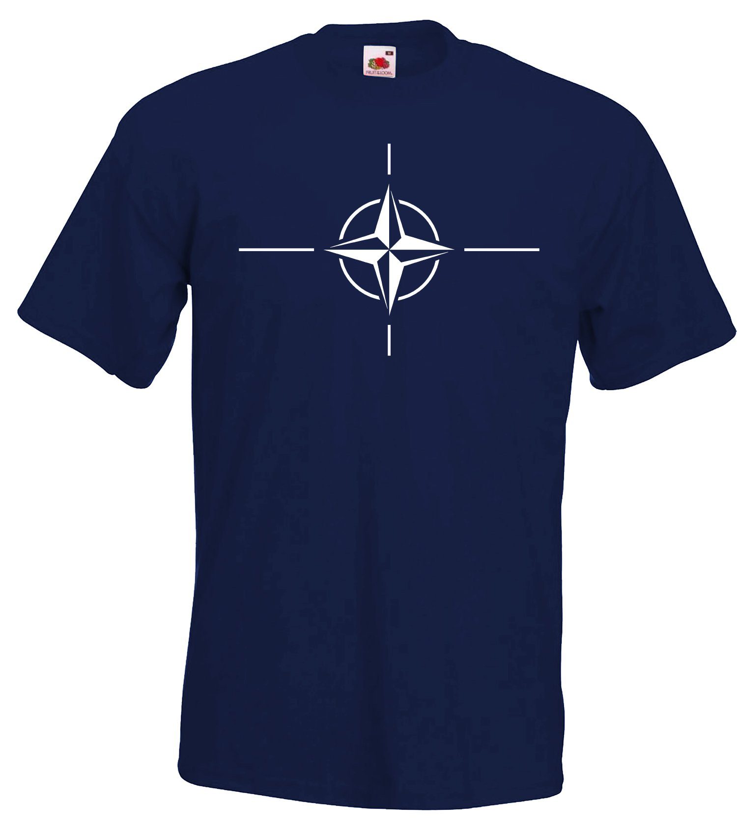 Youth Designz Print-Shirt NATO Herren T-Shirt mit modischem Logo Aufdruck