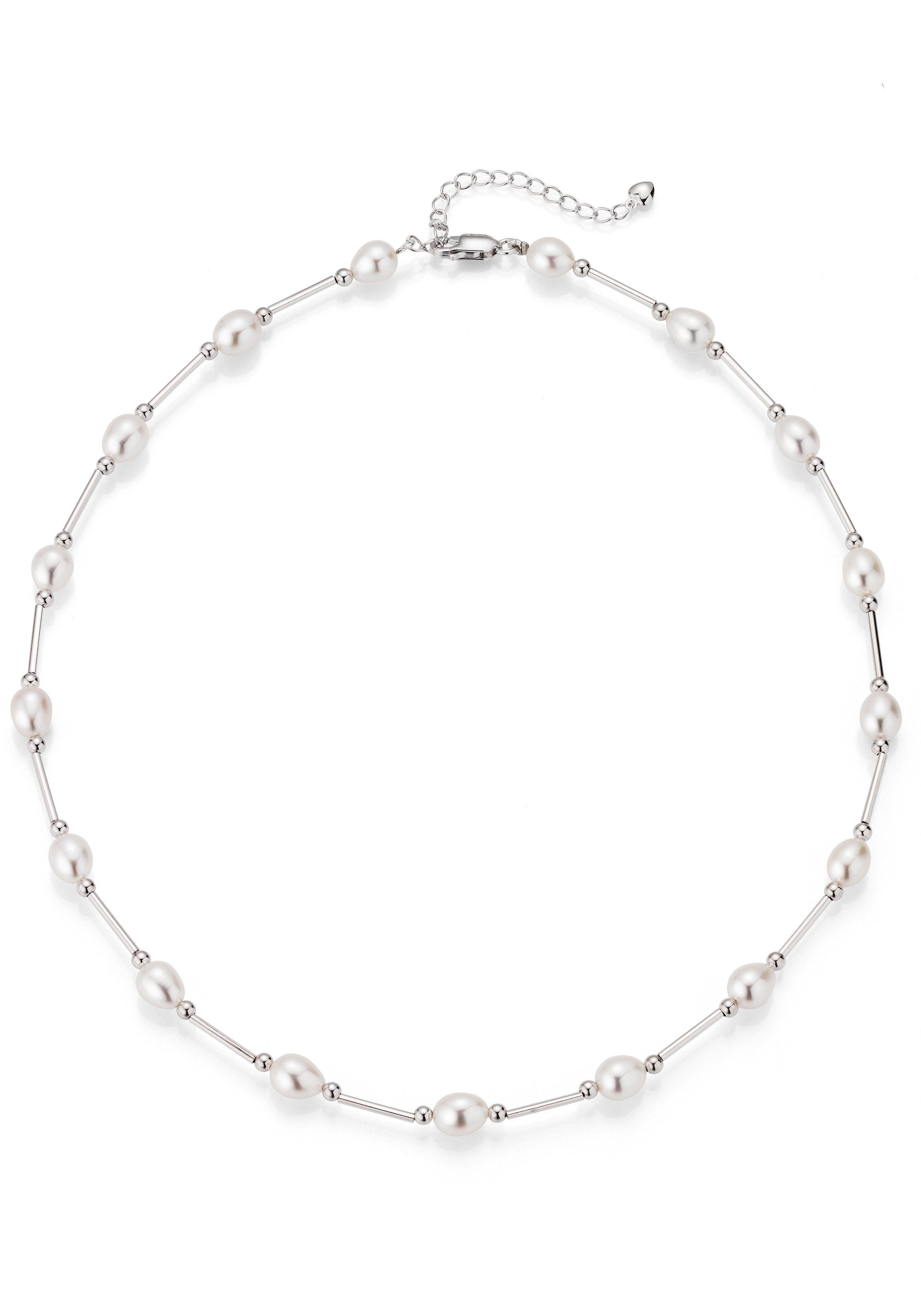 Perlenkette Schmuck Geschenk Halsschmuck Halskette Halsreif Collier Perle