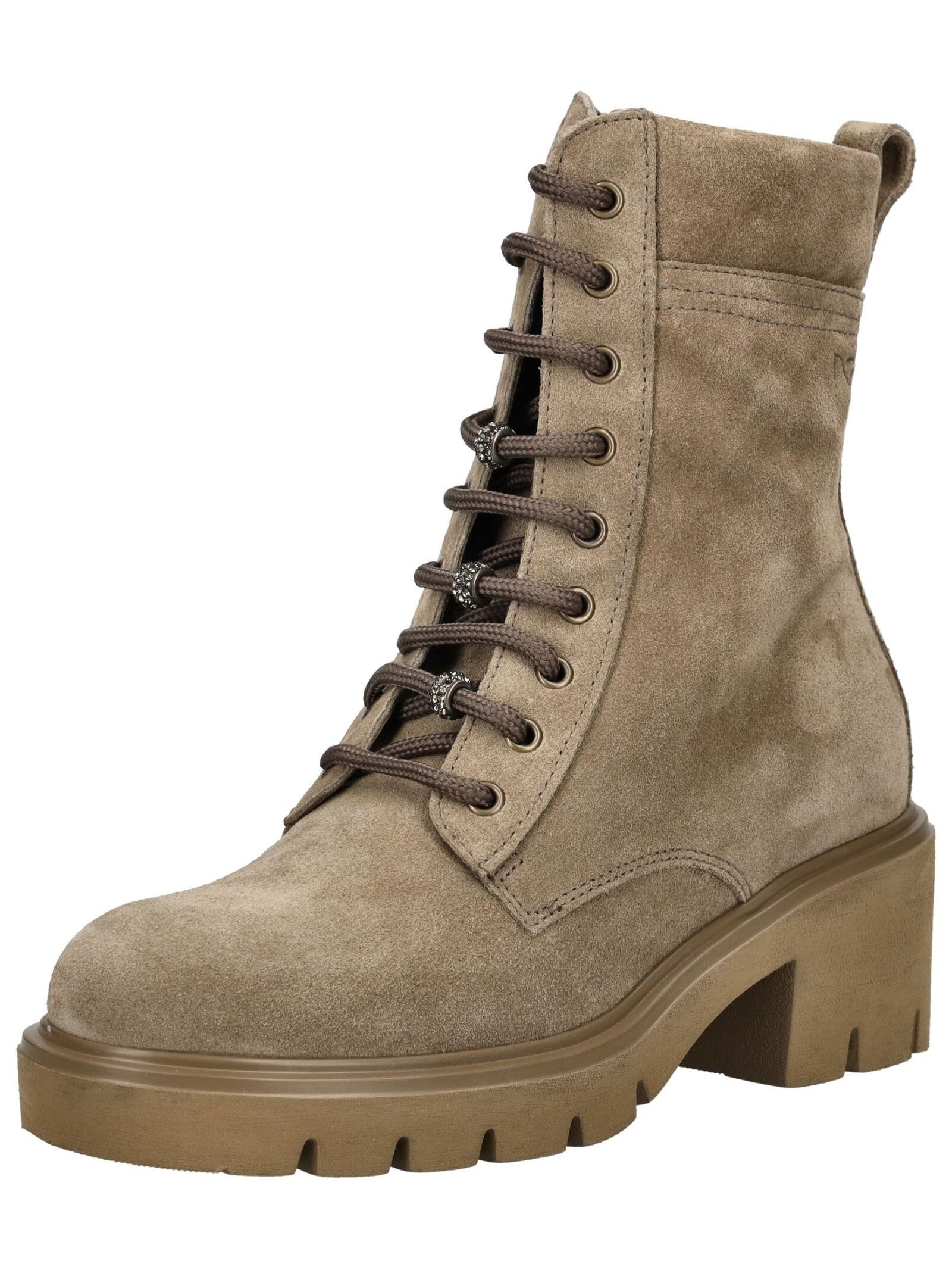Nero Giardini Nero Giardini Чоботиette Veloursleder Schnürstiefelette