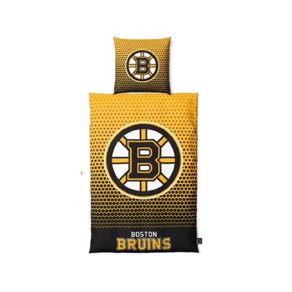Boston Bruins Bettwäsche Boston Bruins Bettwäsche-Set/Bedding Set "DOTS"