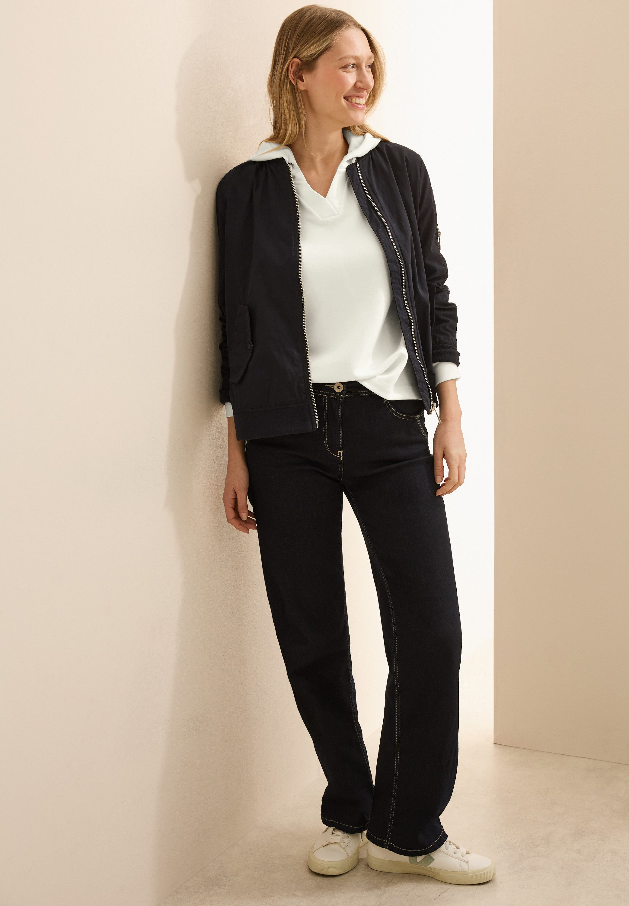 CECIL Langarmshirt mit Kapuze