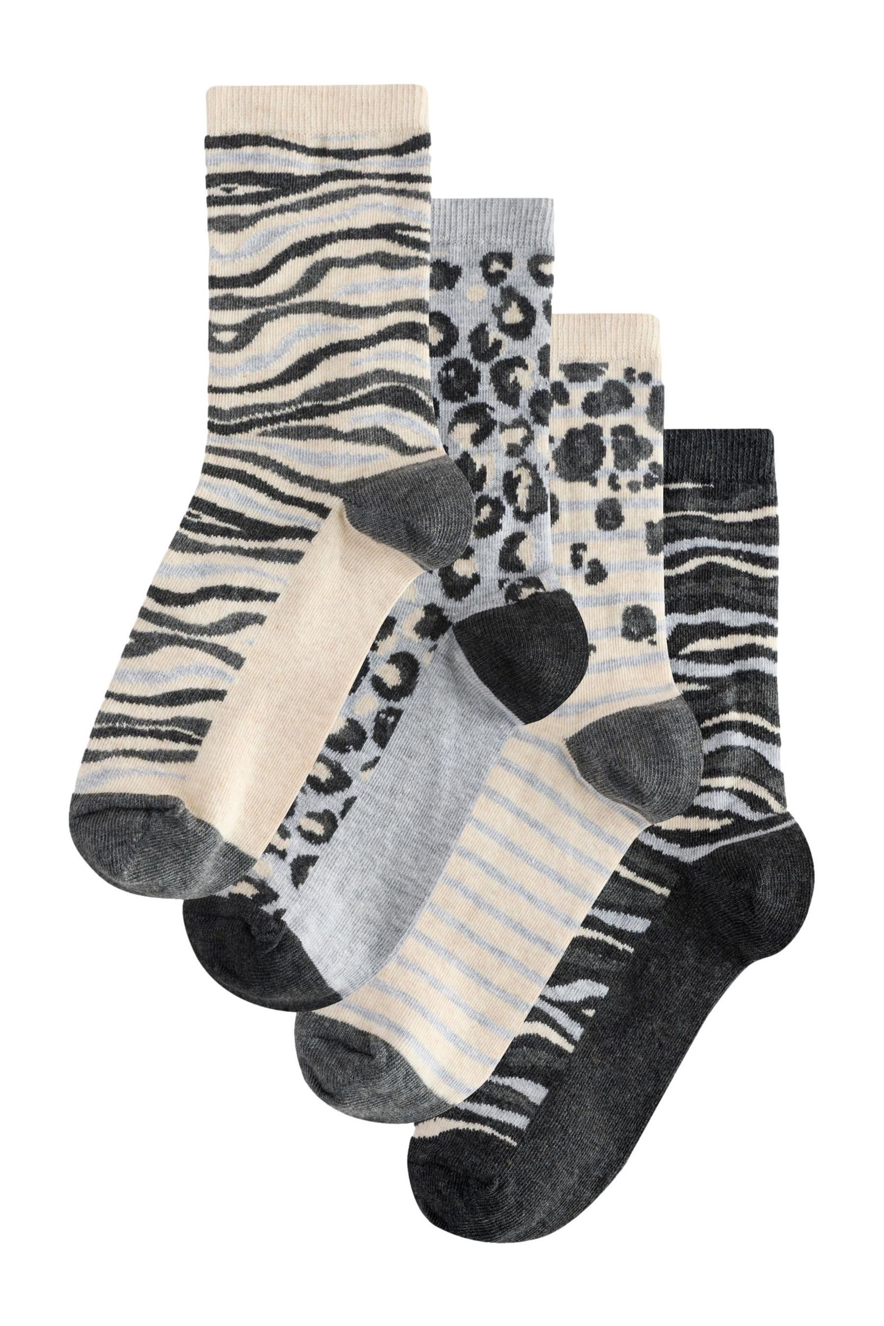 Kurzsocken Knöchelhohe Socken, 4er-Pack