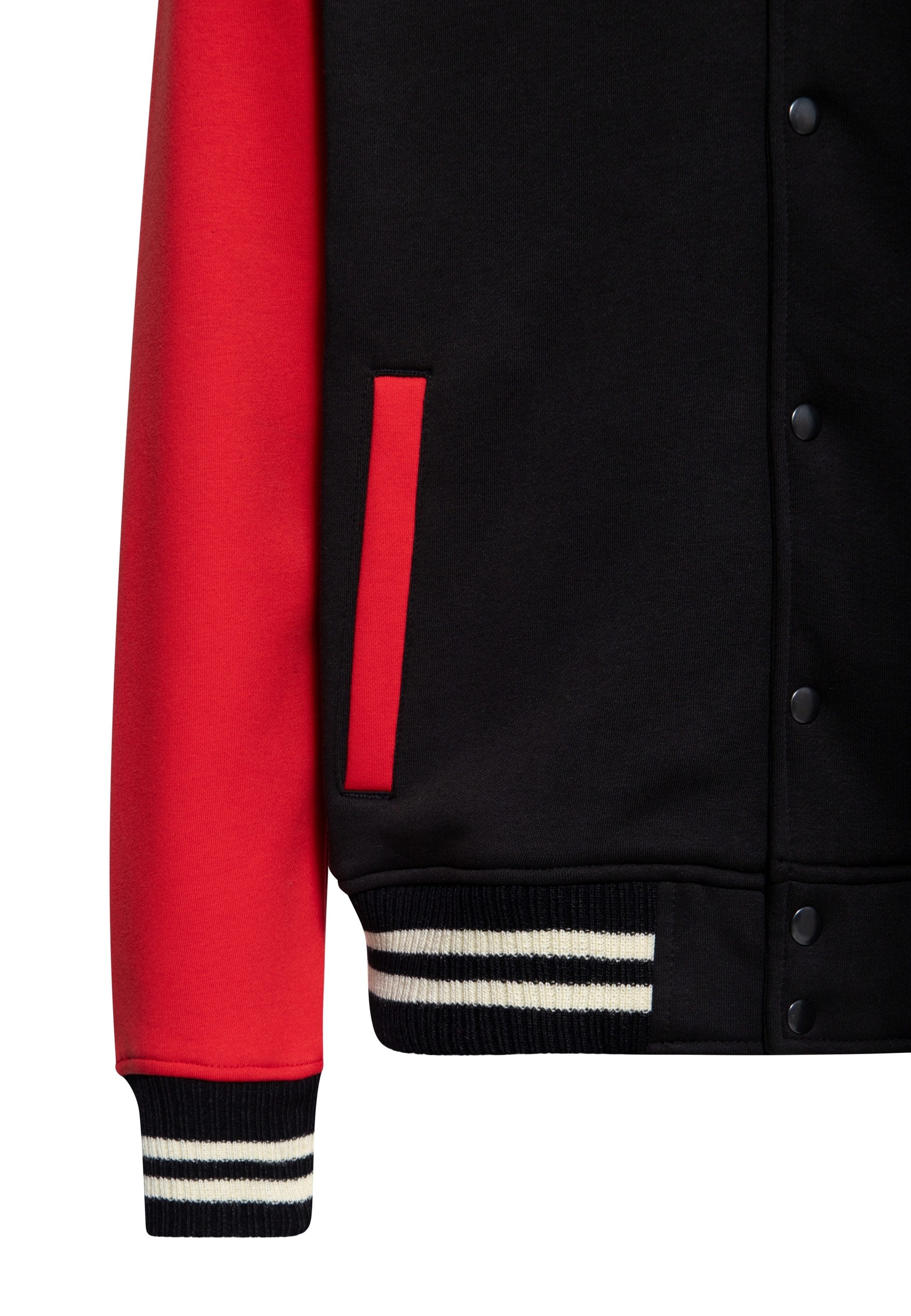 KingKerosin Collegejacke Faster Than The Wind (1-St) mit Chenille Stickerei – Bild 4 von 5