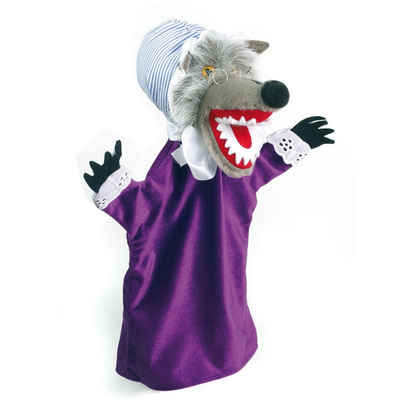Kersa Handpuppe Handpuppe  Wolf verkleidet 33cm 12640 Kersa (Packung), Sehr gut geeignet um Geschichten zu erzählen