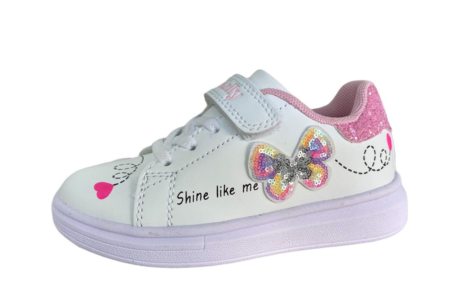 Lelli NOEMI weiß Kinder Sneaker Kelly bianco Sneaker LKAA2004 Lelli Kelly