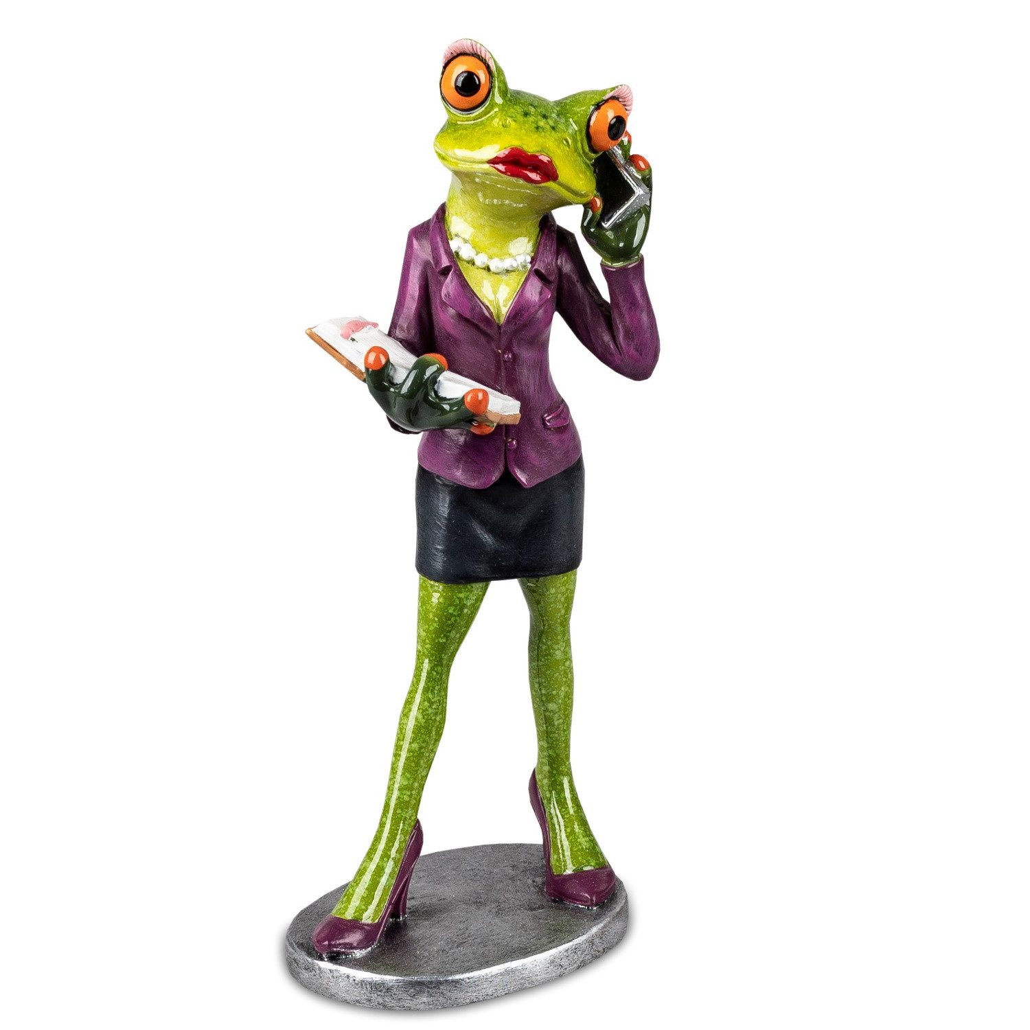 Dekofigur Froschhausen