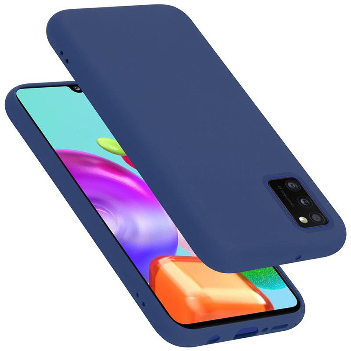 Cadorabo Handyhülle für Samsung Galaxy A41 Hülle Samsung Galaxy A41, Flexible Hülle TPU Silikon Schutzhülle Back Cover Case