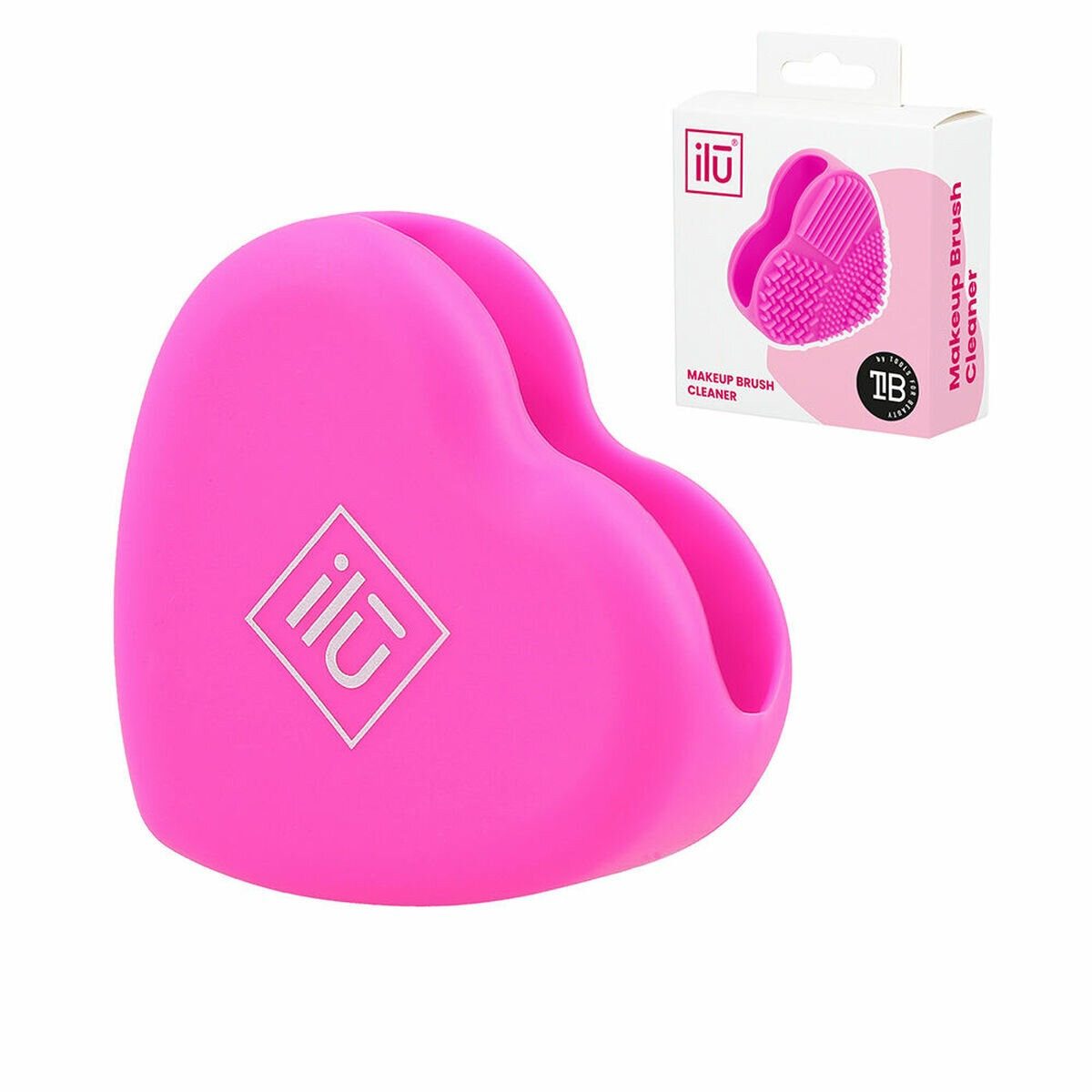 ILU Reinigungsbürste Ilu Brush Cleaner Pink