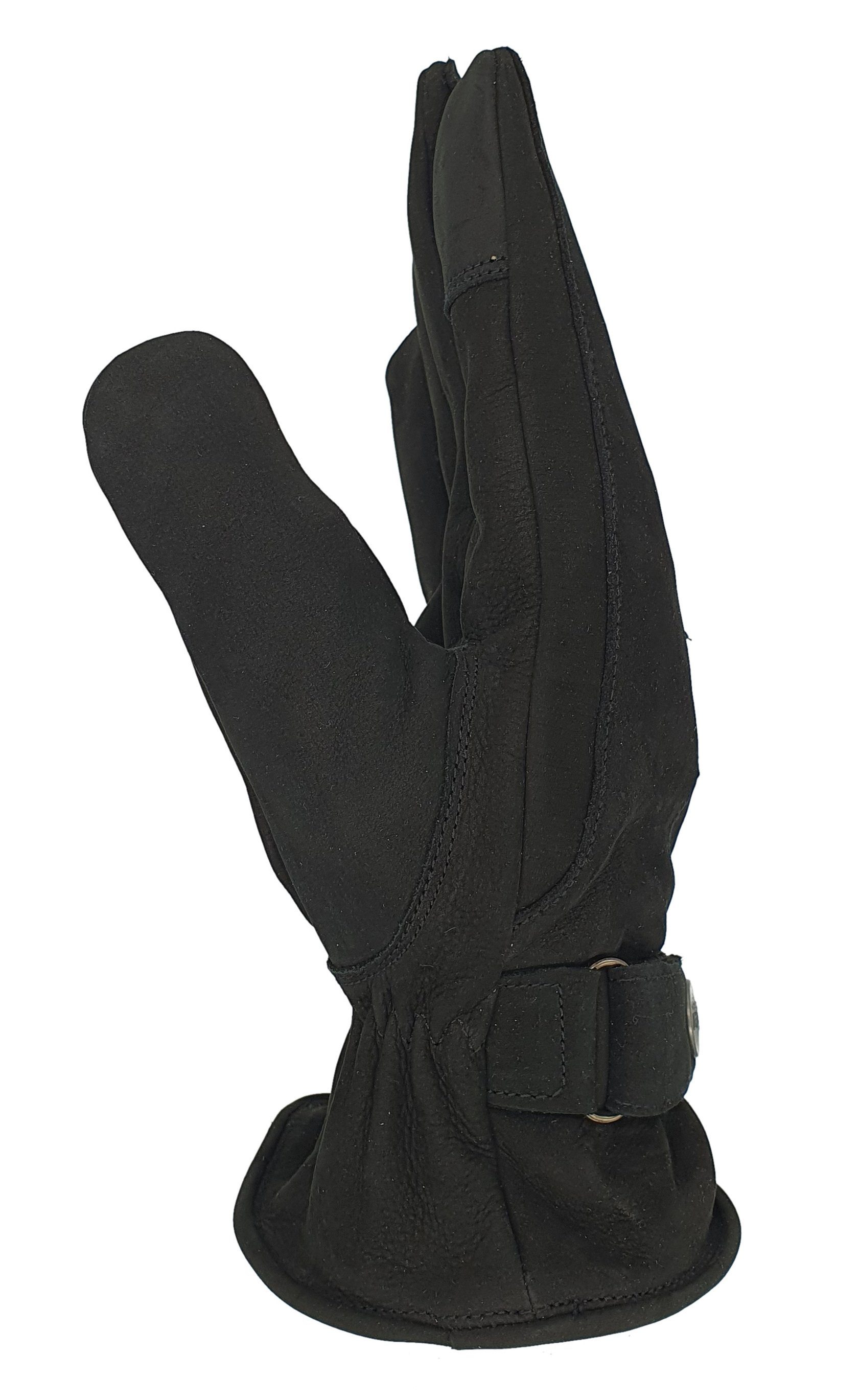 Glow Lederhandschuhe Winter-Lederhandschuhe für Herren aus 100% Nubuk-Leder