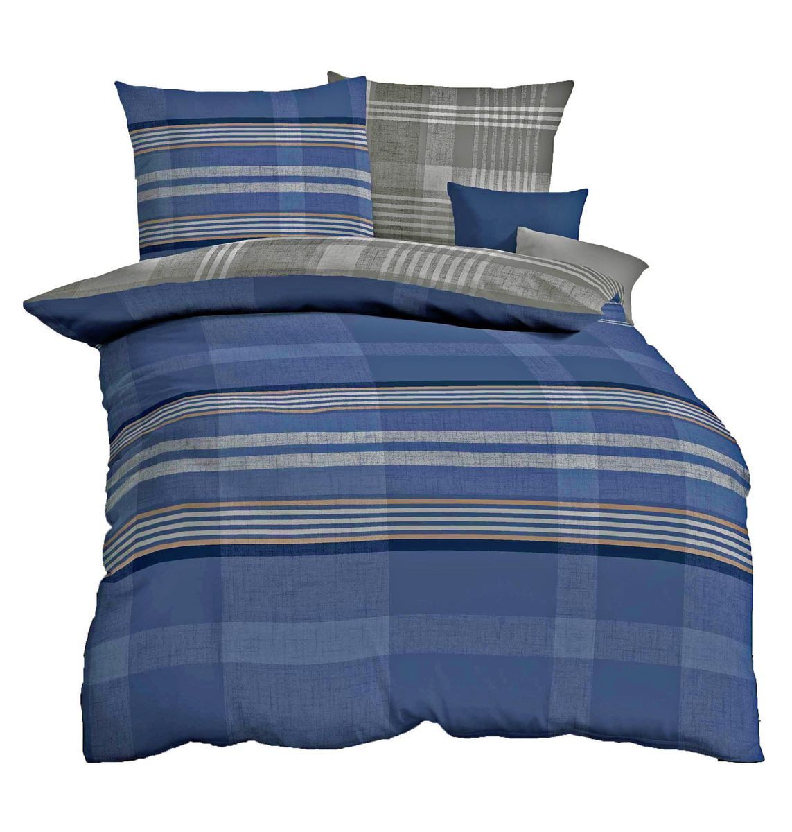 JACK Wendebettwäsche JACK by Kaeppel Fein Biber Wende Bettwäsche 2 tlg. Bey günstig online kaufen