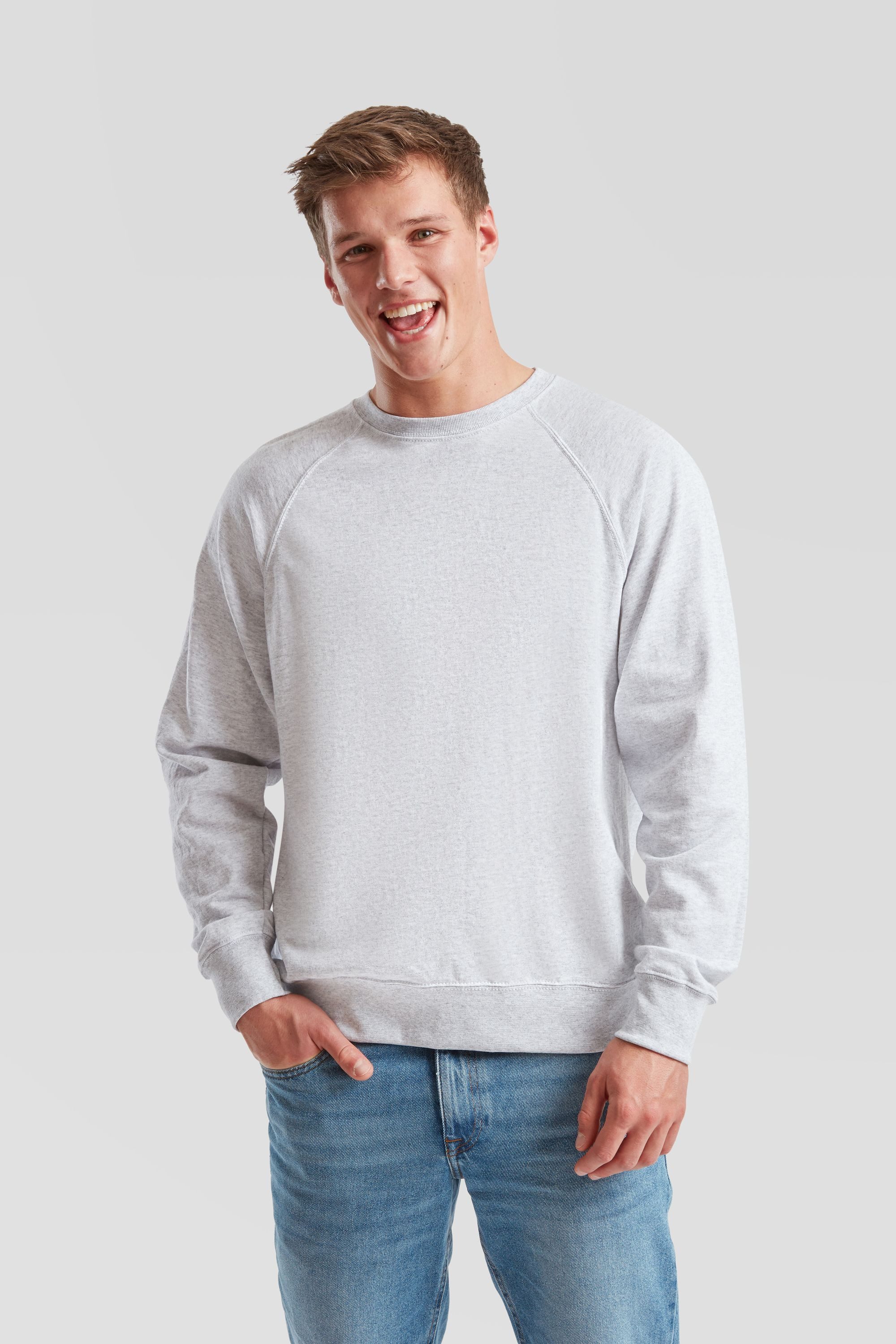 Fruit of the Loom Sweatshirt Fruit of the Loom Lightweight Raglan Sweat