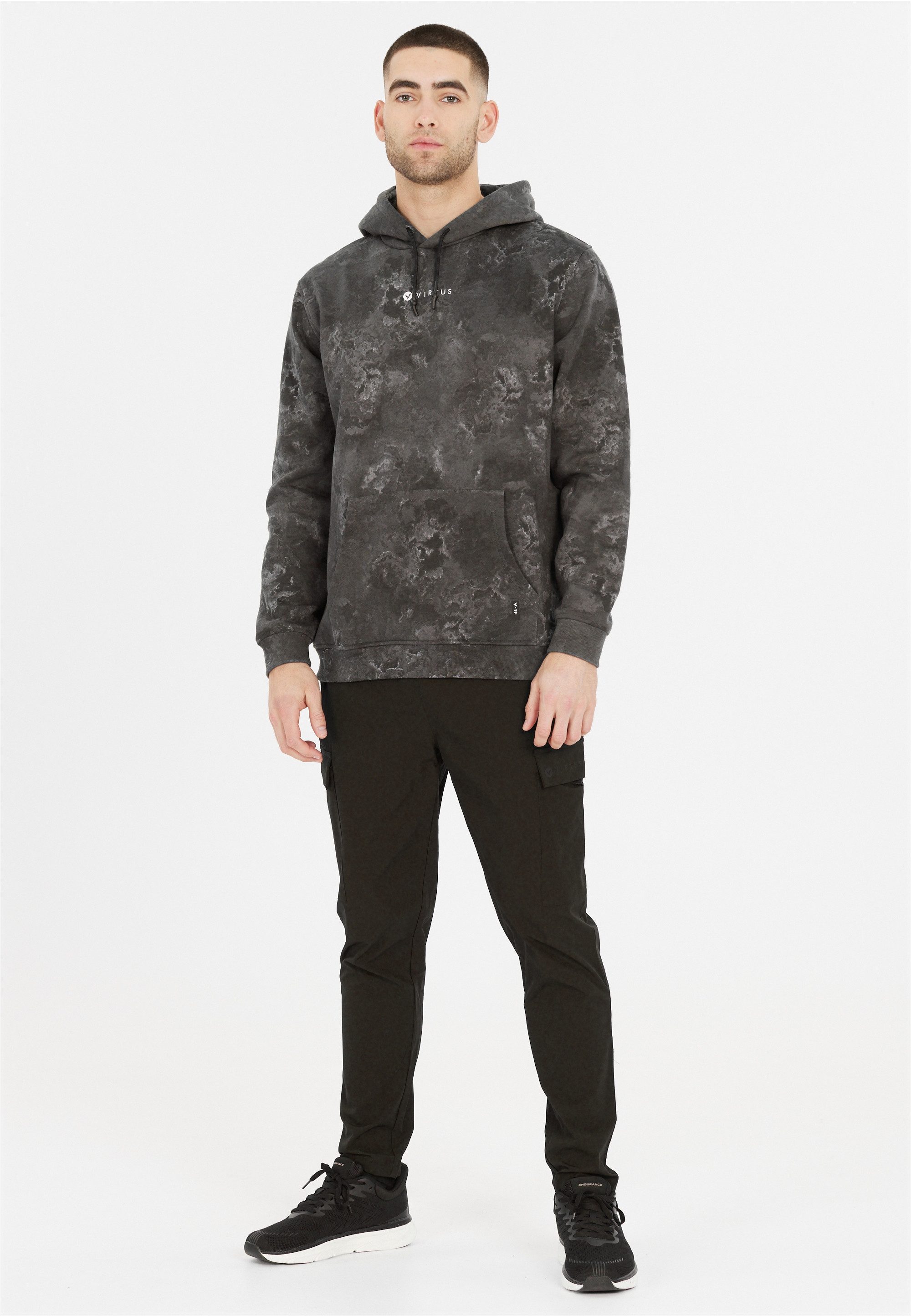 Virtus Kapuzensweatshirt Callum mit angesagtem Allover-Print