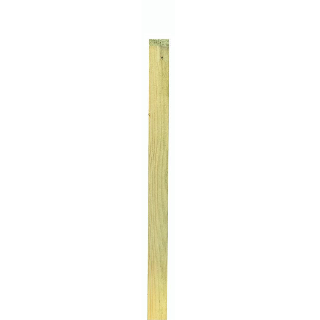 Mega-Holz Holzzaun Zaunlatten Paket Helgoland 130 cm 10 Stück Kiefer KDI, (Sparset, 10-St), Witterungsbeständig
