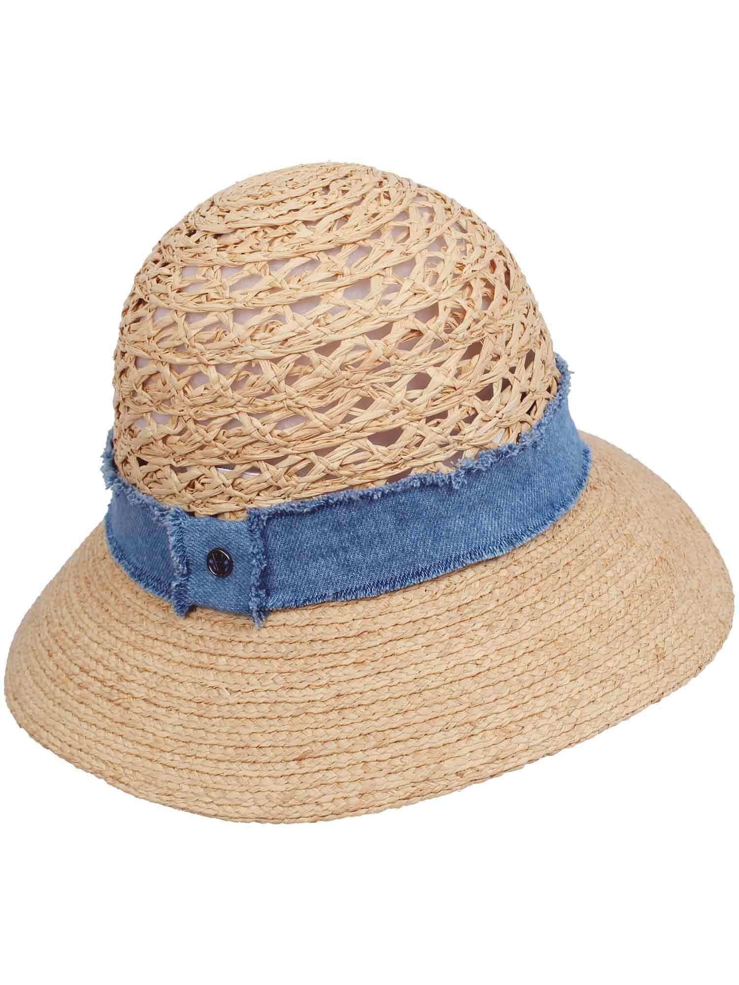 Loevenich Sonnenhut Stroh Kopfbedeckung (keine Fransen)