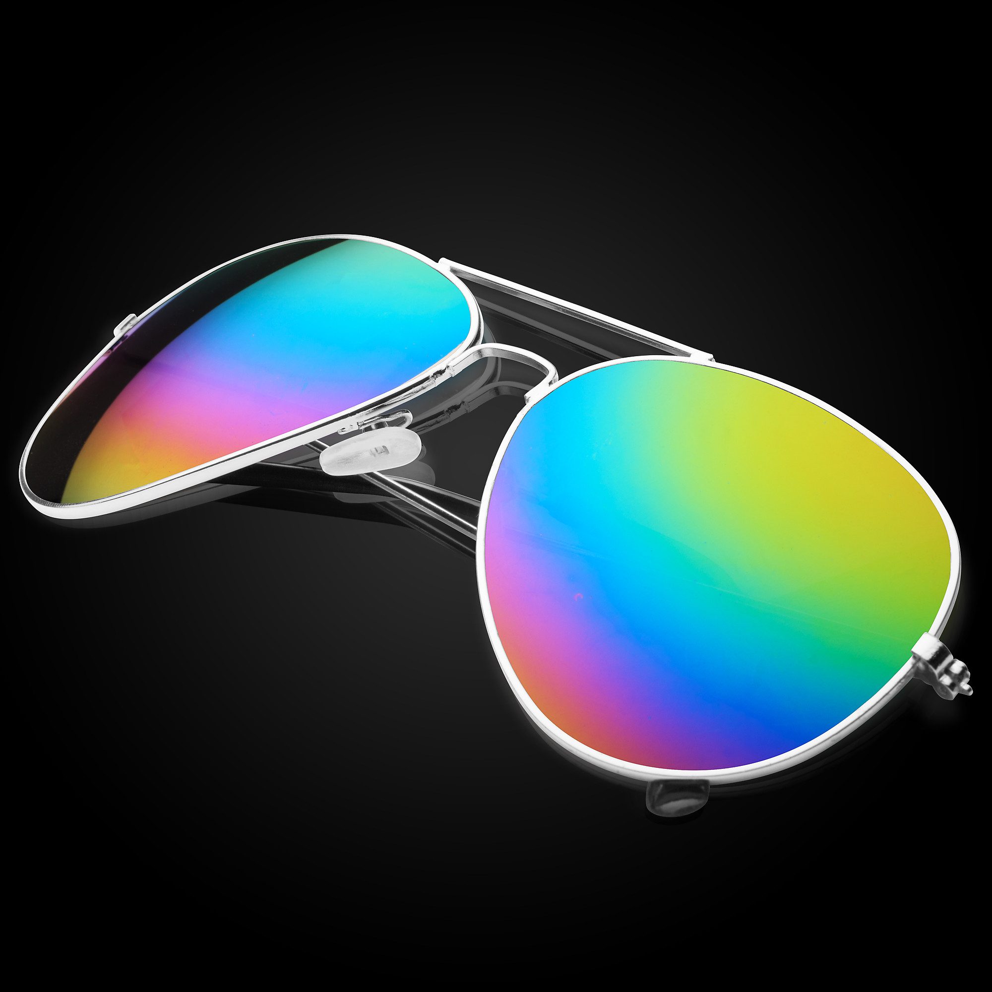 Taffstyle Pilotenbrille Sonnenbrille Spiegelbrille Pilotenbrille Fliegerbrille verspiegelt (Klassisch, Vintage, Elegant, Police Sonnebrille, Cabrio Style, Reisebrille, Mode Sonnenbrille)