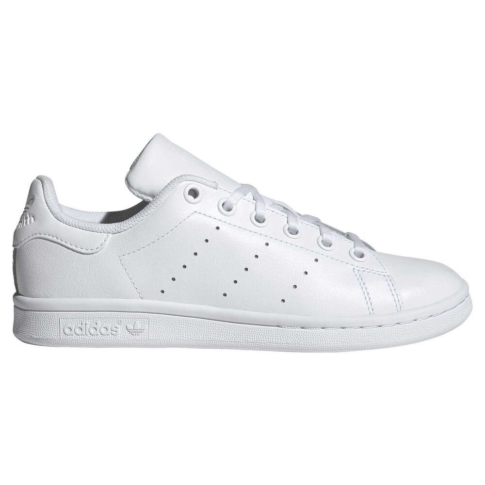 adidas Originals Adidas - STAN SMITH J - Weiß Schnürschuh