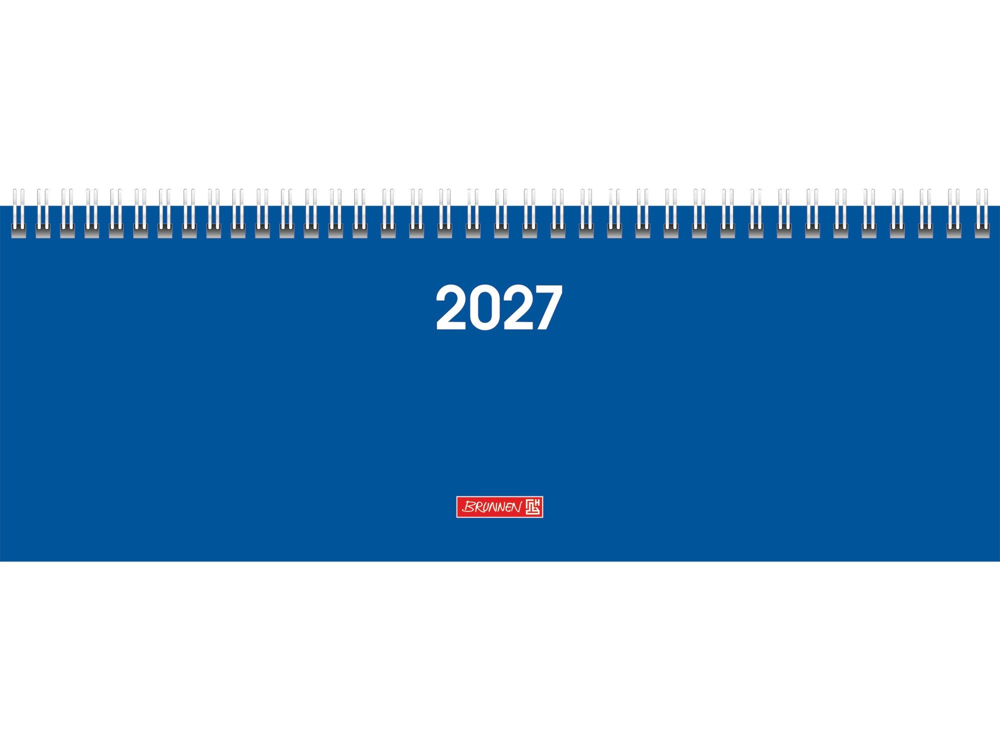 Querkalender Terminbuch 2027 Querformat 297x105 mm mit Stundeneinteilung