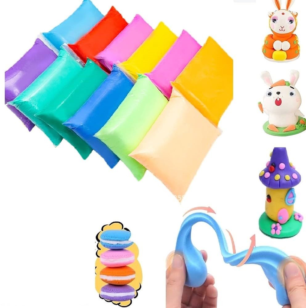 Wisam Knete Lufttrocknende Magische Knete für Kinder mit Modellierwerkzeug günstig online kaufen