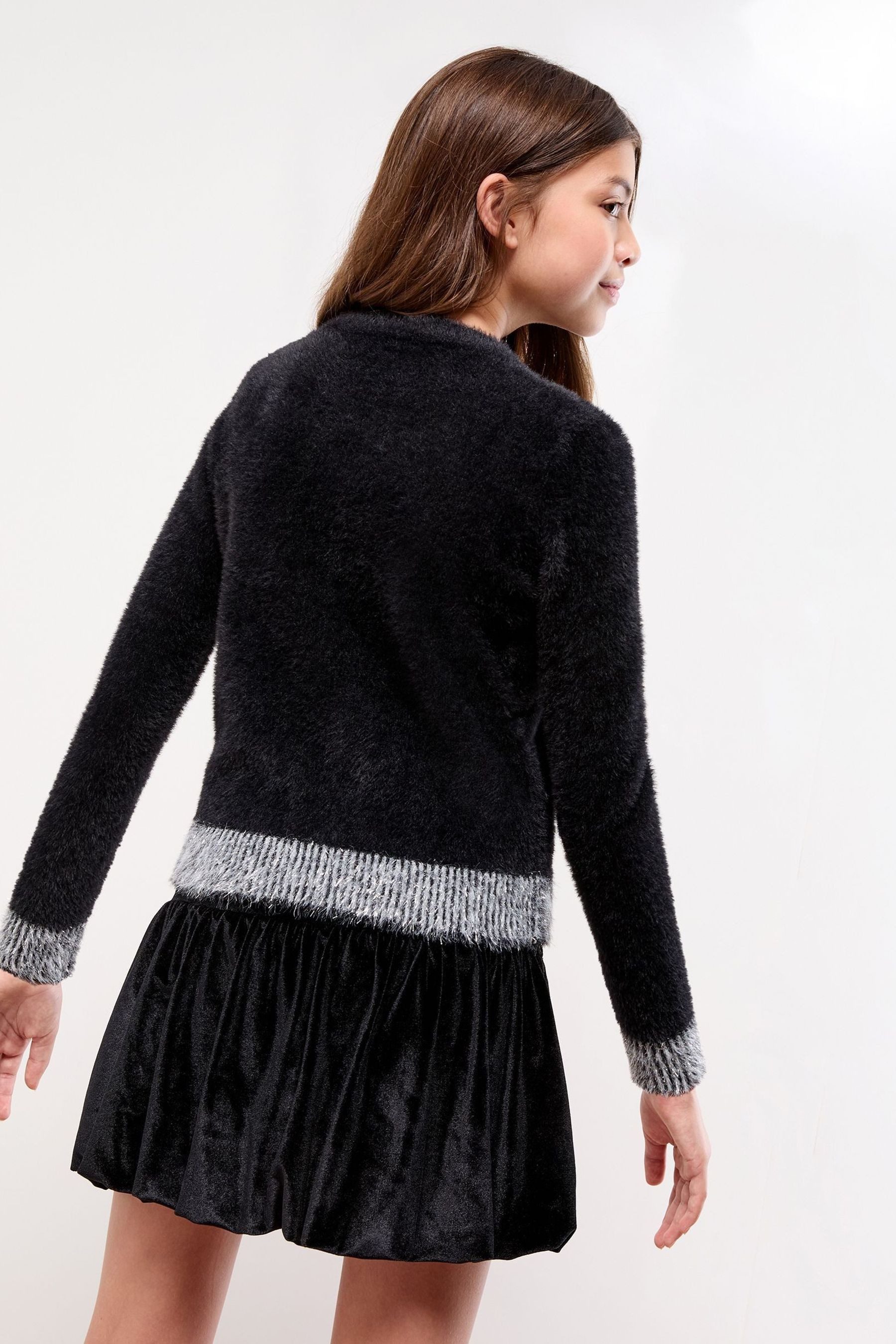 LIPSY Rundhalspullover Lipsy Weihnachten Strickpullover (1-tlg)