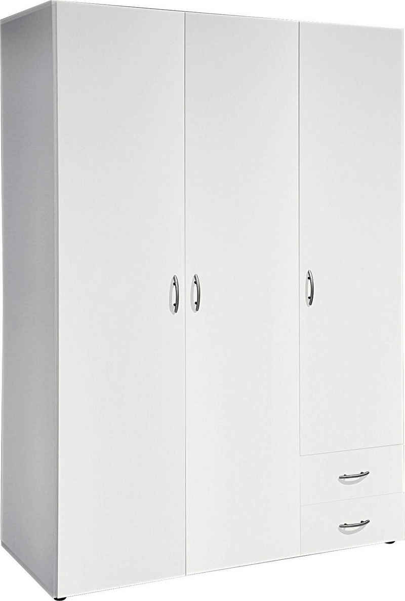 Schlafkontor Drehtürenschrank Base Kleiderschrank Garderobe Hochschrank, Bega Schrank Bestseller Dauertiefpreis in 3 Breiten und 2 Farben