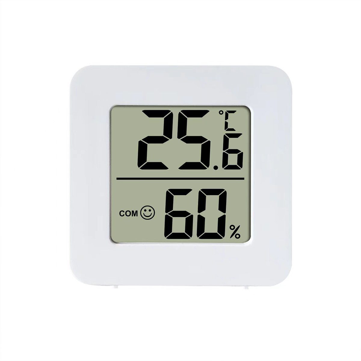für Temperatur Feuchtemessgerät Thermometer Monitor Digital Raumthermometer Innenraum Raumthermometer Hygrometer Innen, XDeer