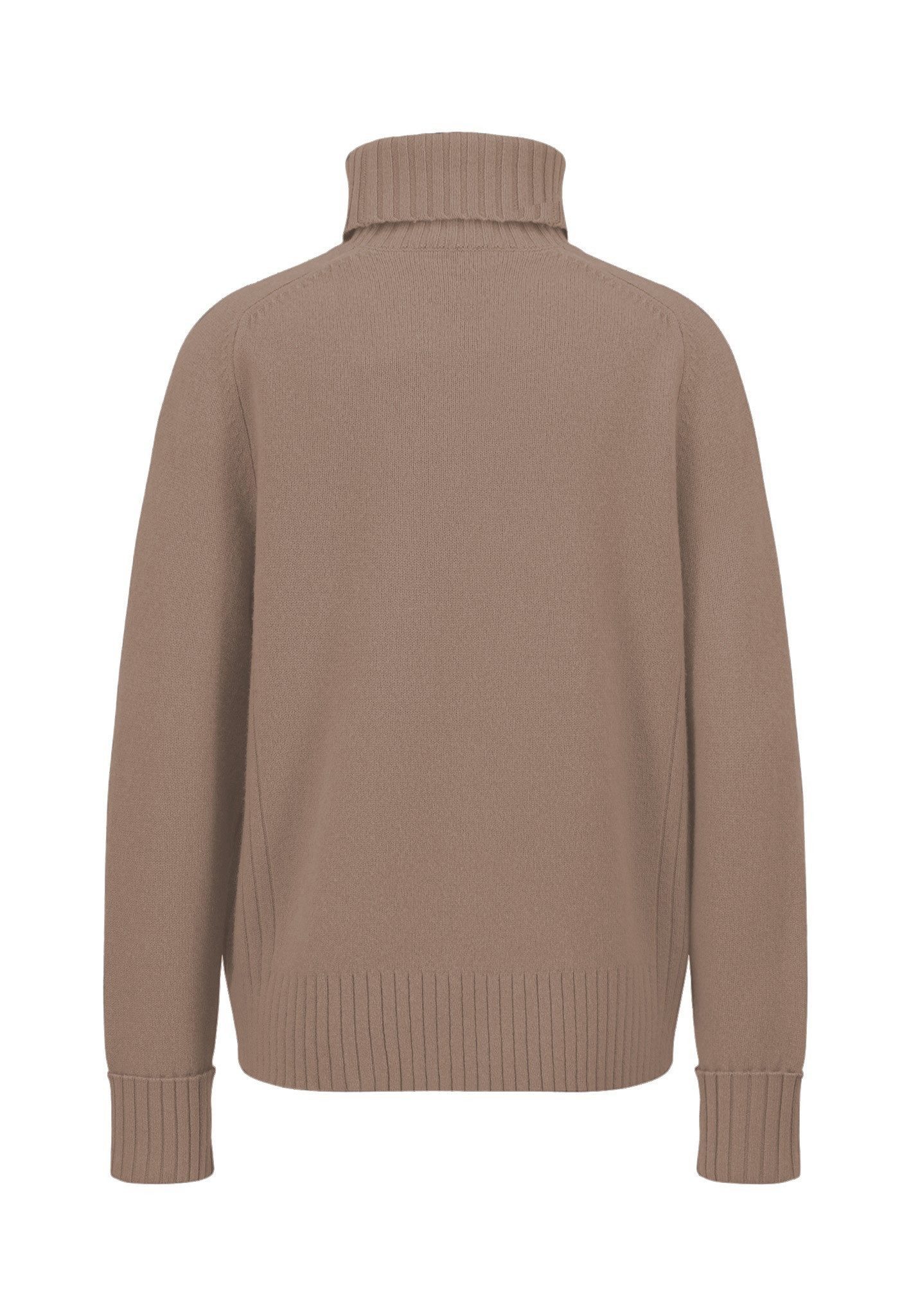 FYNCH-HATTON Rollkragenpullover mit gerippten Abschlüssen günstig online kaufen