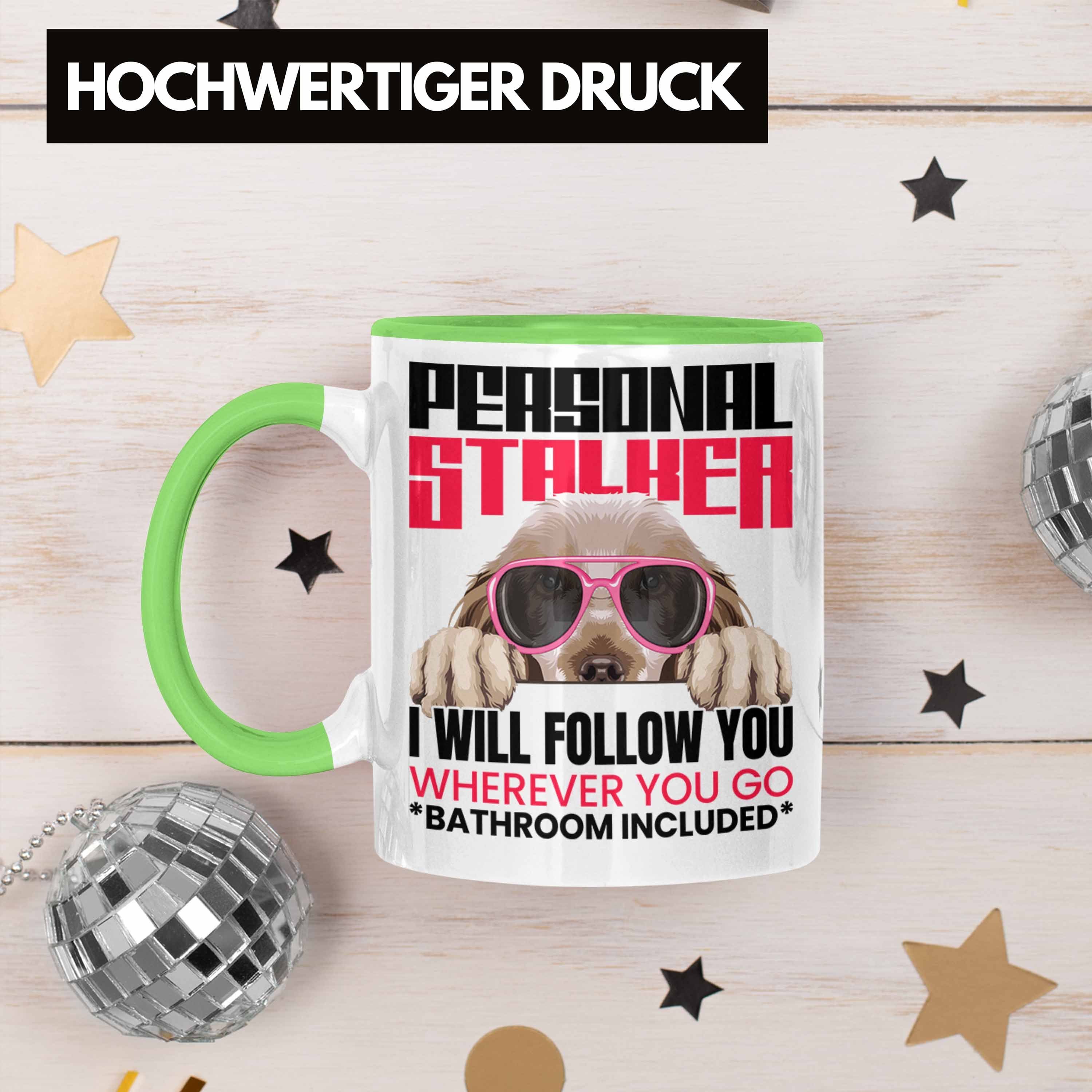 Geschenkidee Trendation Grün Spaniel Besitzerin Spruch Geschenk Lustiger Tasse Tasse Cocker