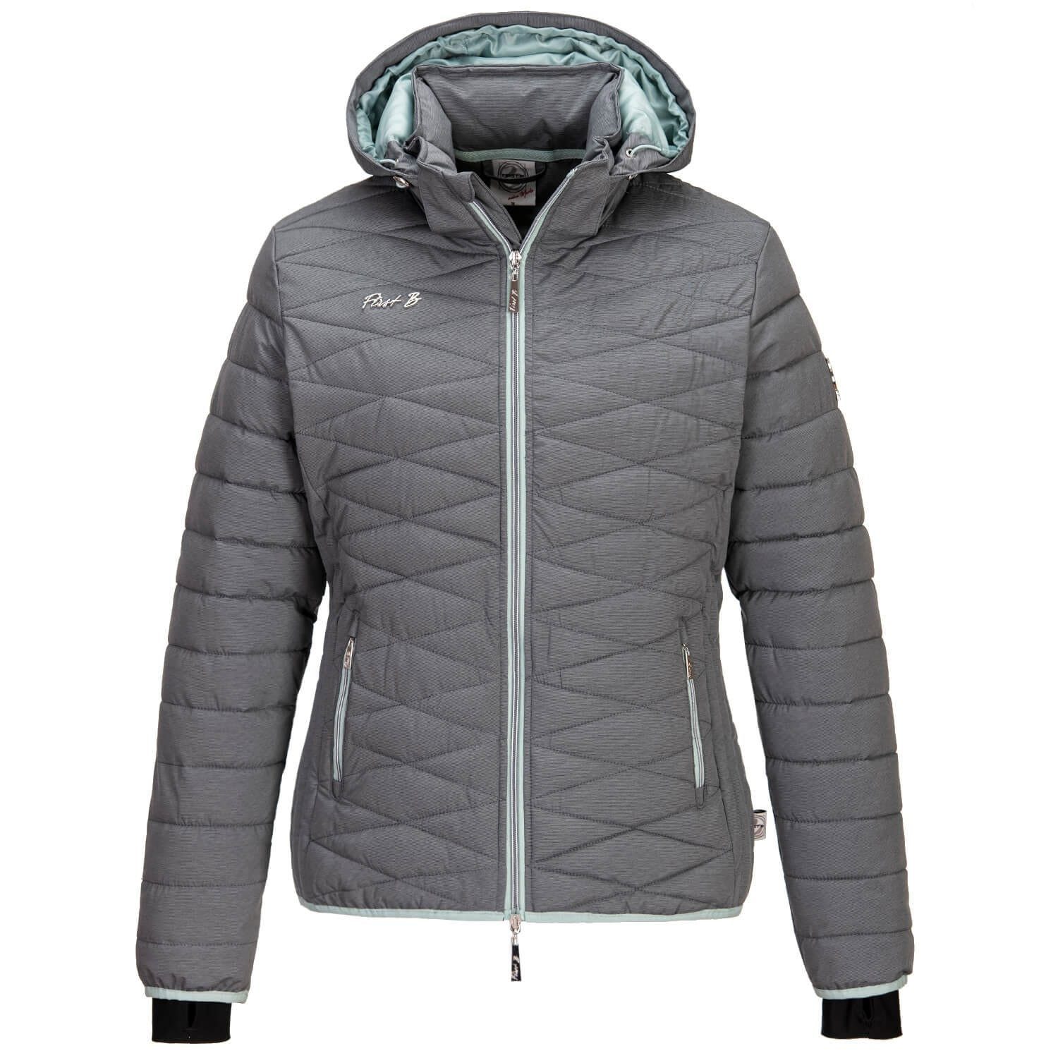 FirstB Steppjacke Damen atmungsaktiv, wärmend anthrazit | Jacken