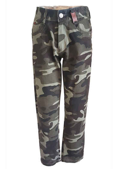 Family Trends Stoffhose im Military-Look
