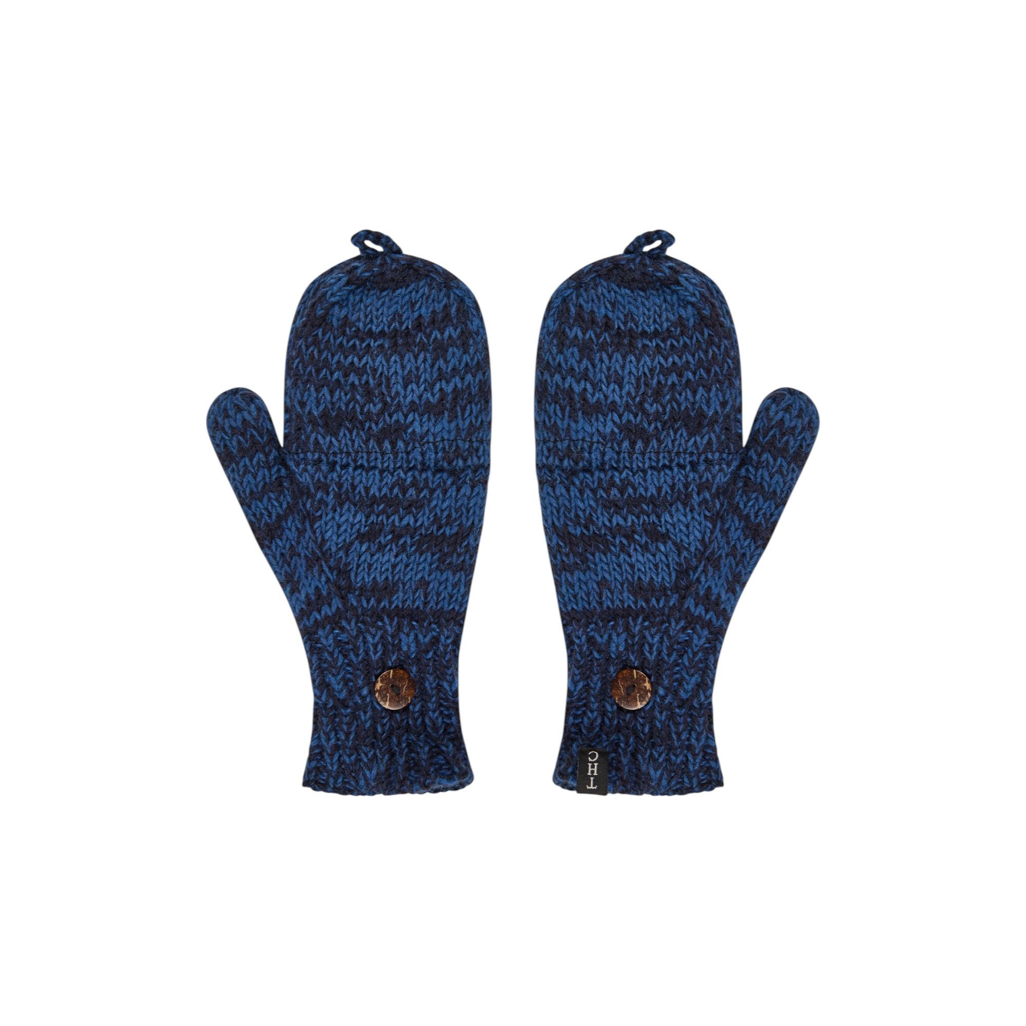 THC Natural Line Strickhandschuhe THC Klapphandschuhe 716 blau (1 Paar, 1-S günstig online kaufen