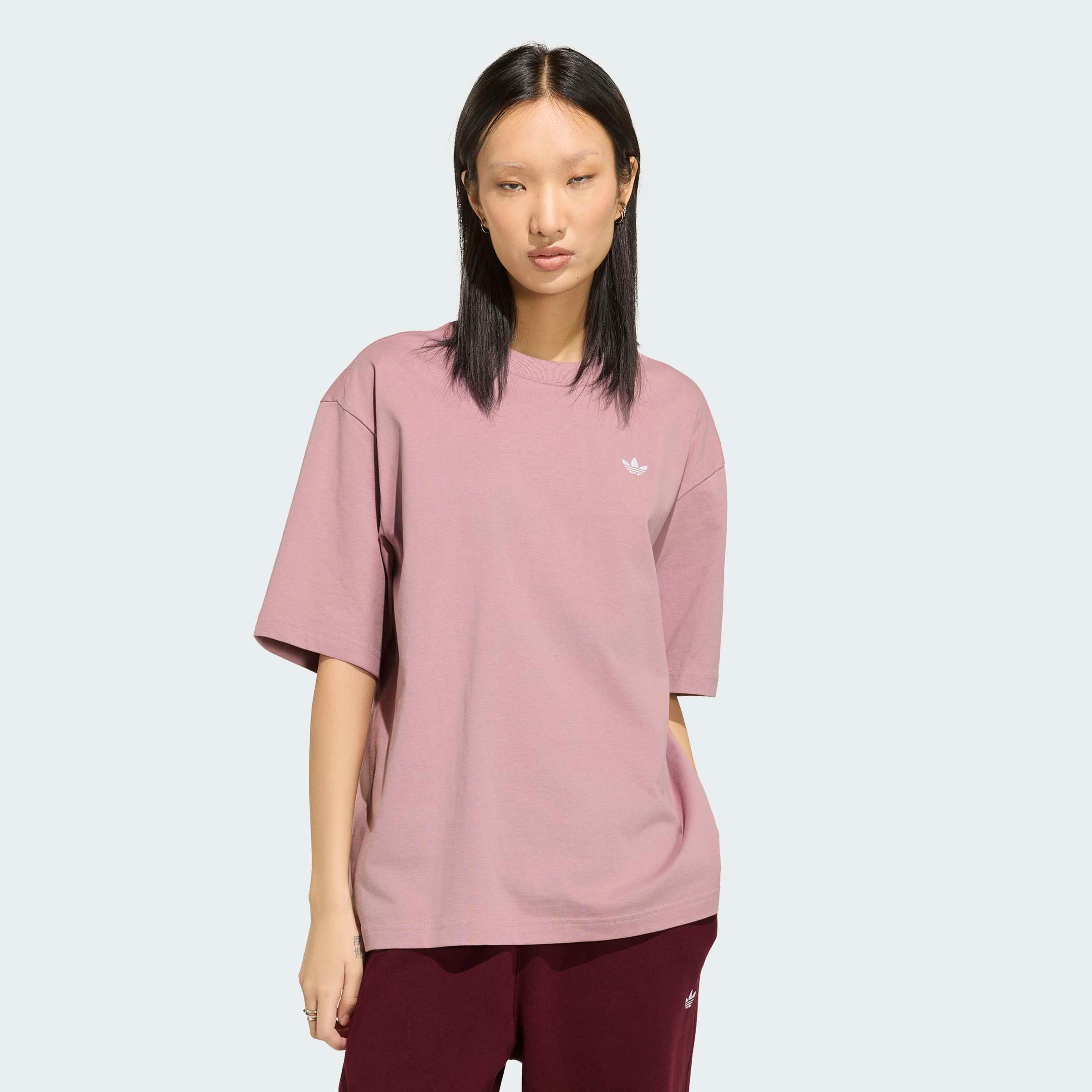 adidas Originals T-Shirt ESS TEE OS für Erwachsene, mit Kurzarm, ohne Verschluss