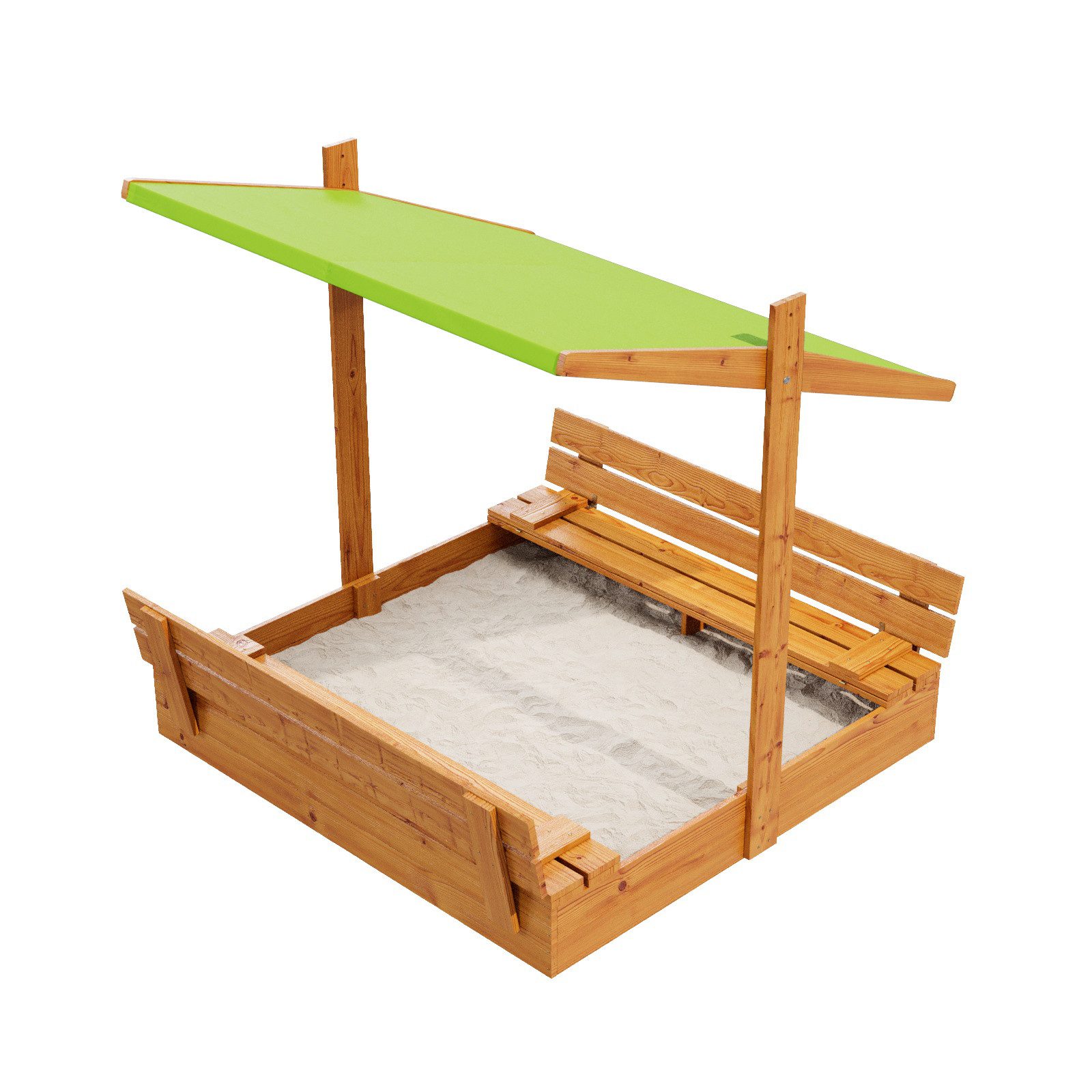 QLS Sandkasten 150cm mit Dach & günstig online kaufen