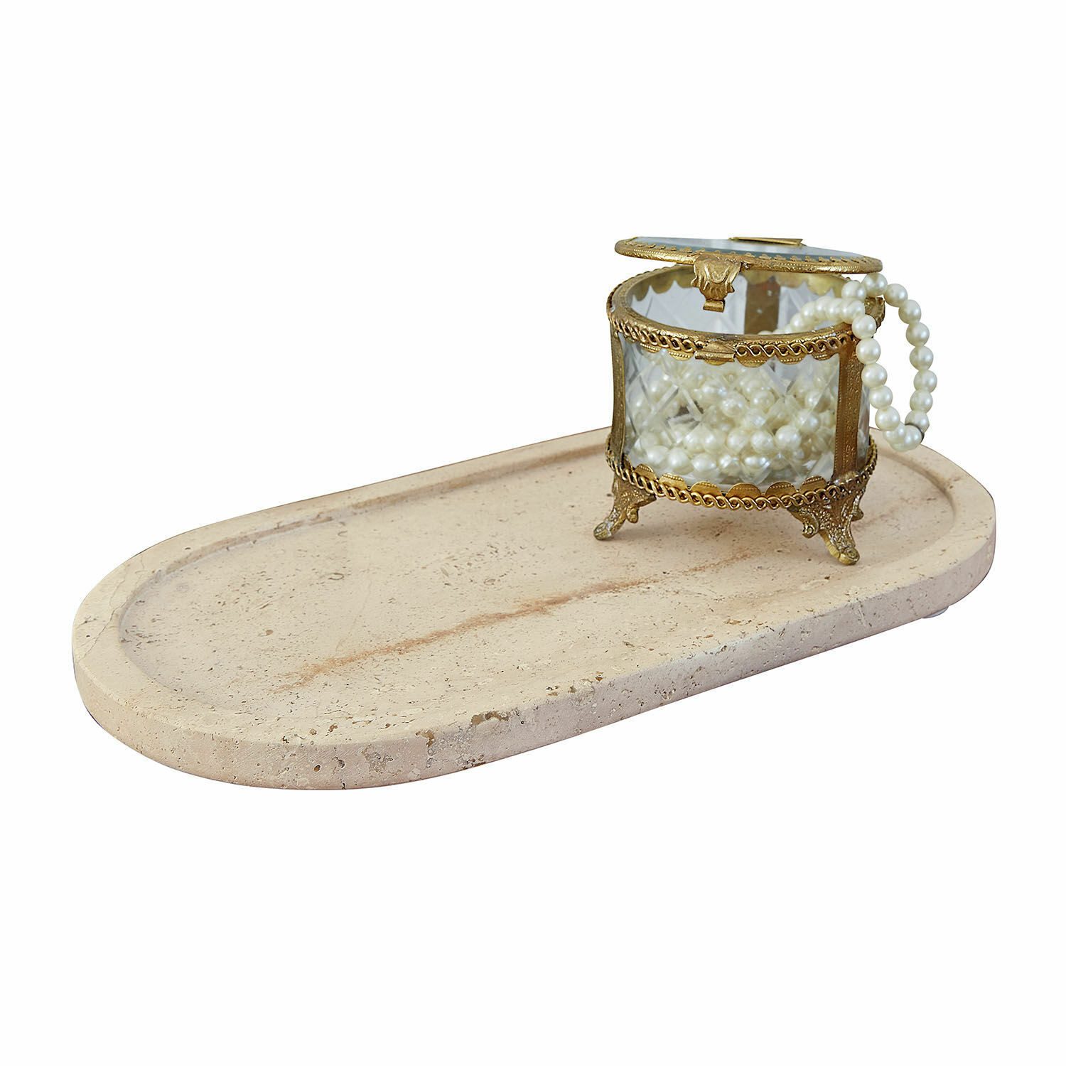 Mirabeau Dekoschale Schale Thalina beige