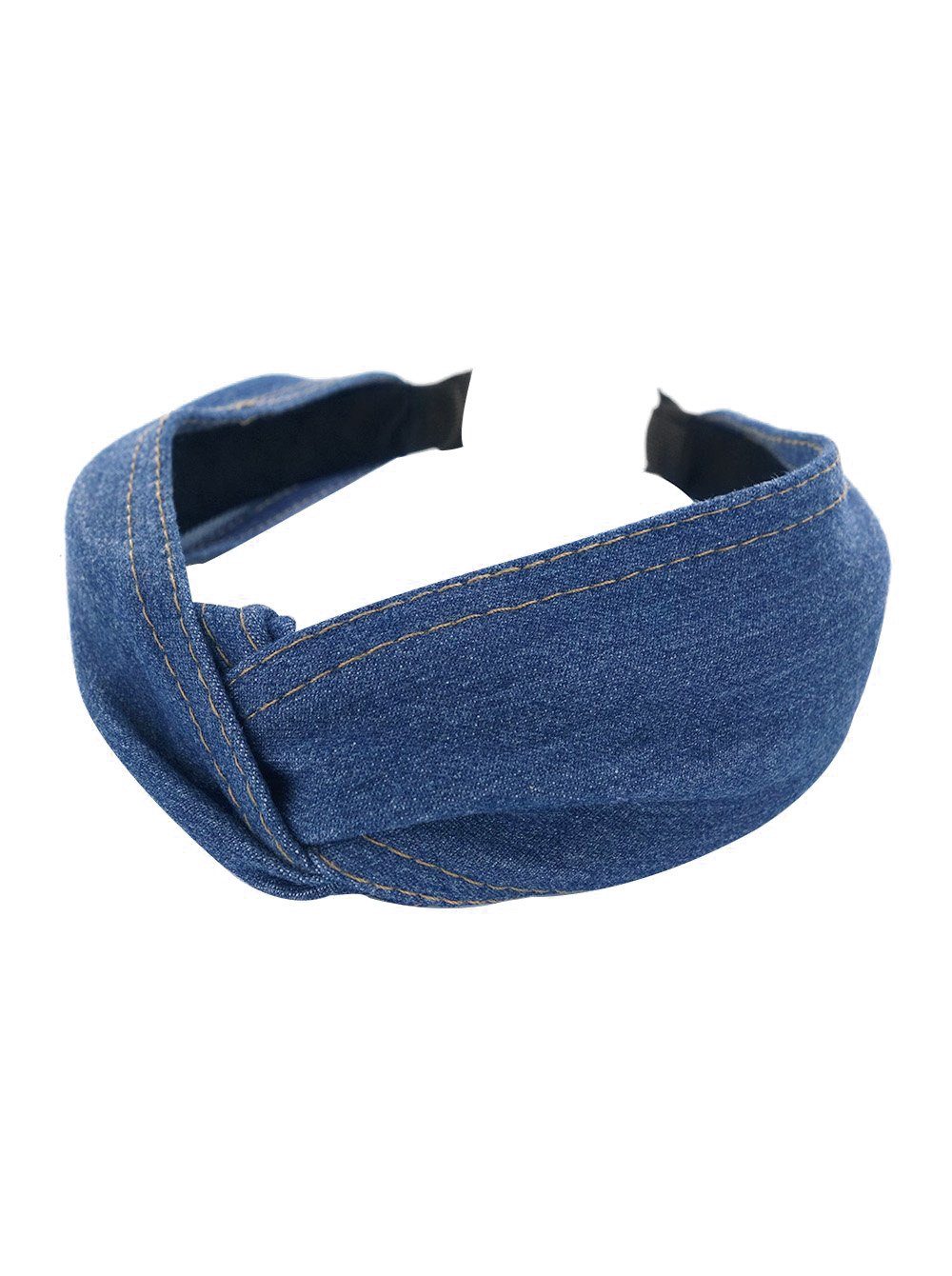 axy Haarreif Haarreif mit raffinierten Knoten und Jeans Stoff, Vintage Klas günstig online kaufen