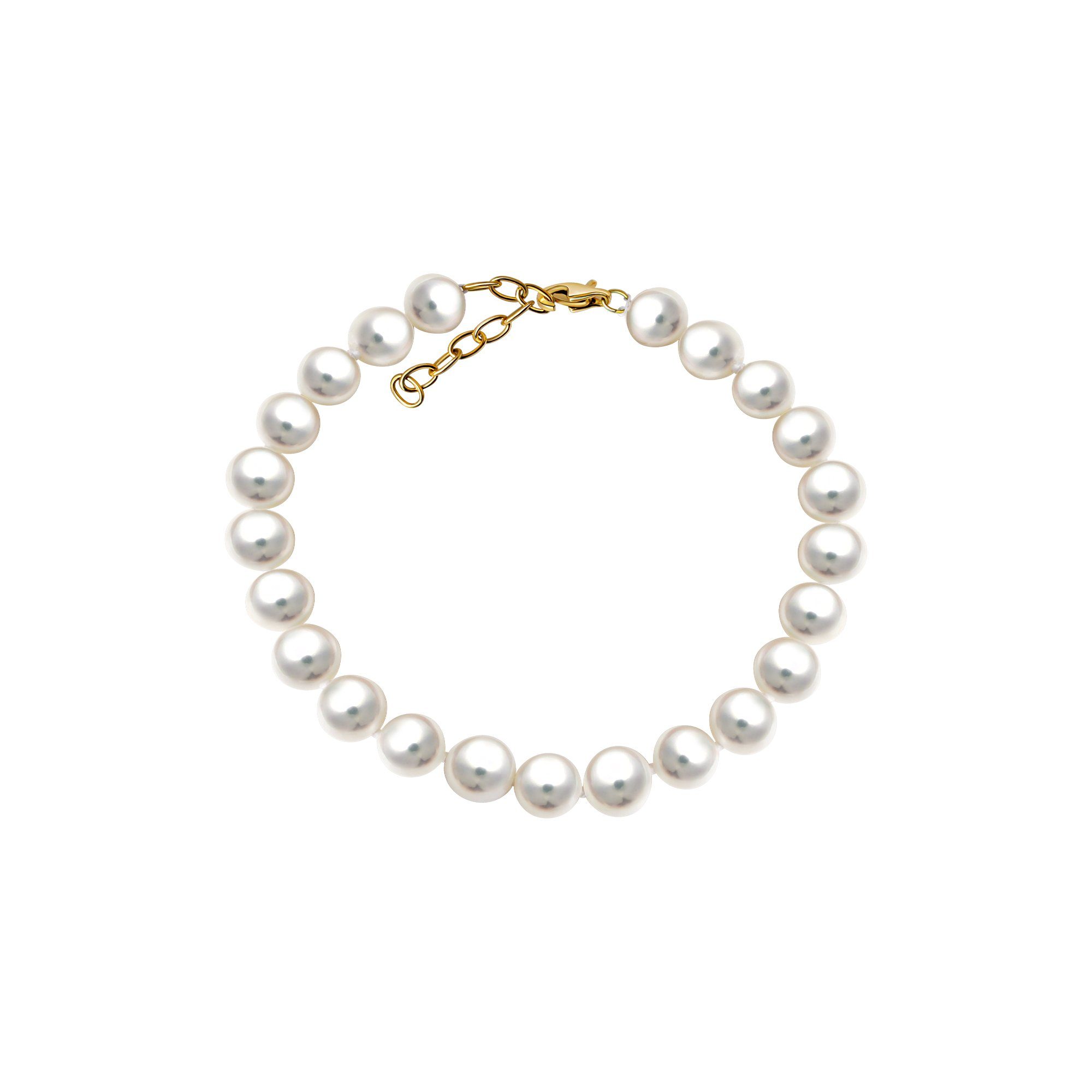 Vivance Armband 585/- Gelbgold Süßwasserzuchtperle 6,5-7mm günstig online kaufen