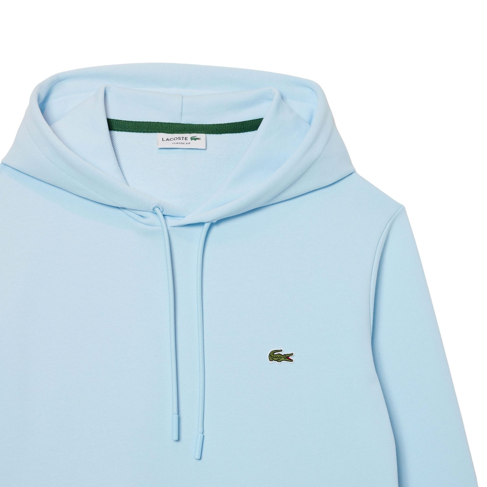 Lacoste Kapuzensweatshirt Hoodie aufgesticktes Krokodil-Logo auf der Vorder günstig online kaufen