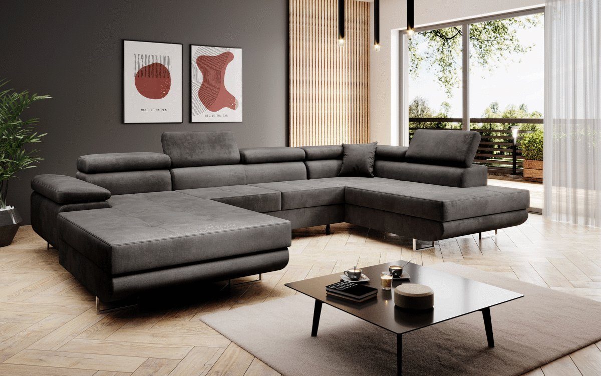 Luxusbetten24 Schlafsofa Designer Sofa Lago, mit günstig online kaufen