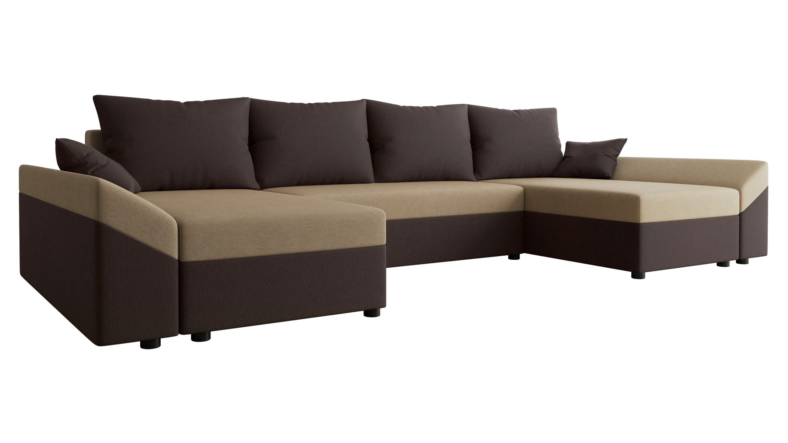 MIRJAN24 Wohnlandschaft Dante U, mit Schlaffunktion günstig online kaufen