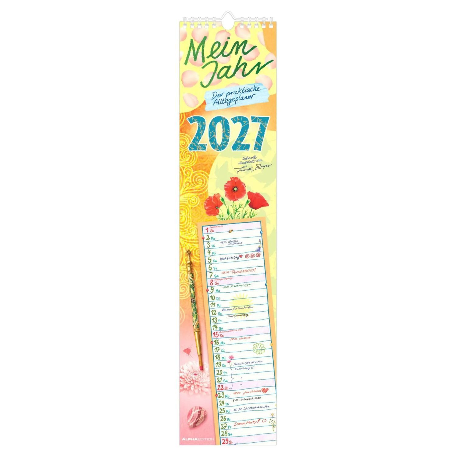 NEUMANN Wandkalender Mein Jahr - Der praktische Alltagsplaner 2027