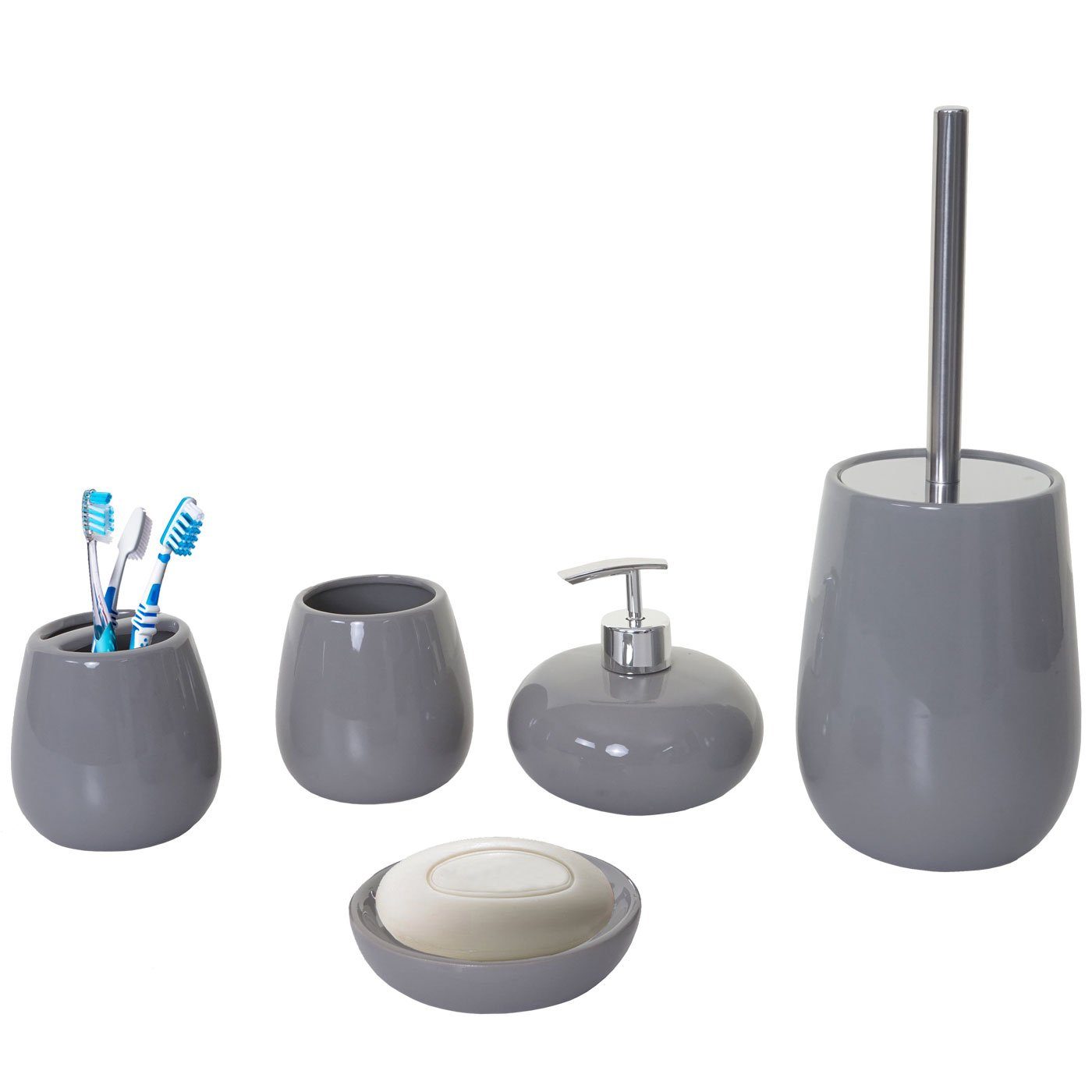 MCW Seifenspender MCW-C72, (Set, 5-tlg), 5-teiliges Set, wechselbarer Bürst günstig online kaufen
