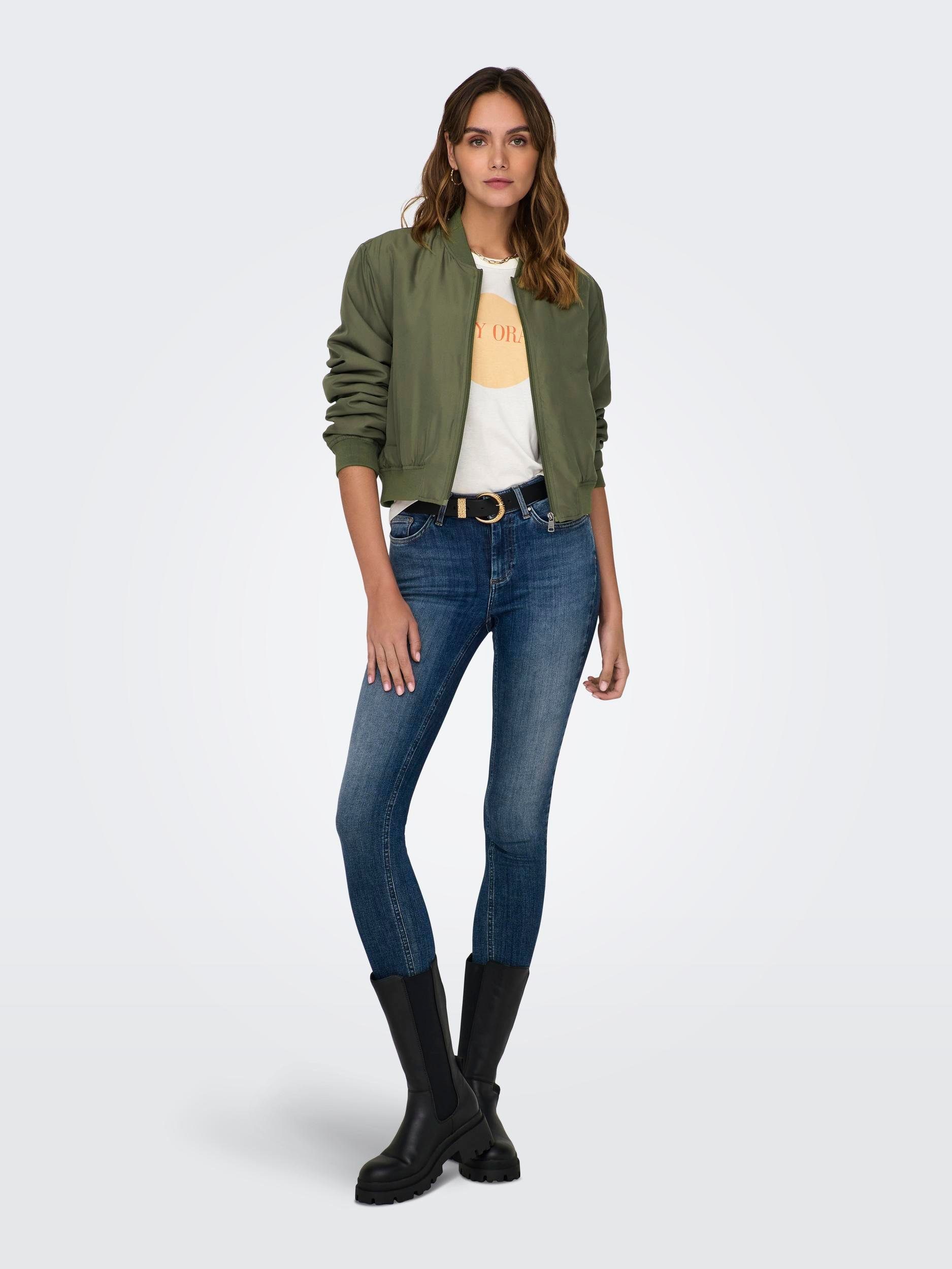 ONLY Bomberjacke ONLALMA BOMBER OTW NOOS mit Seitentaschen