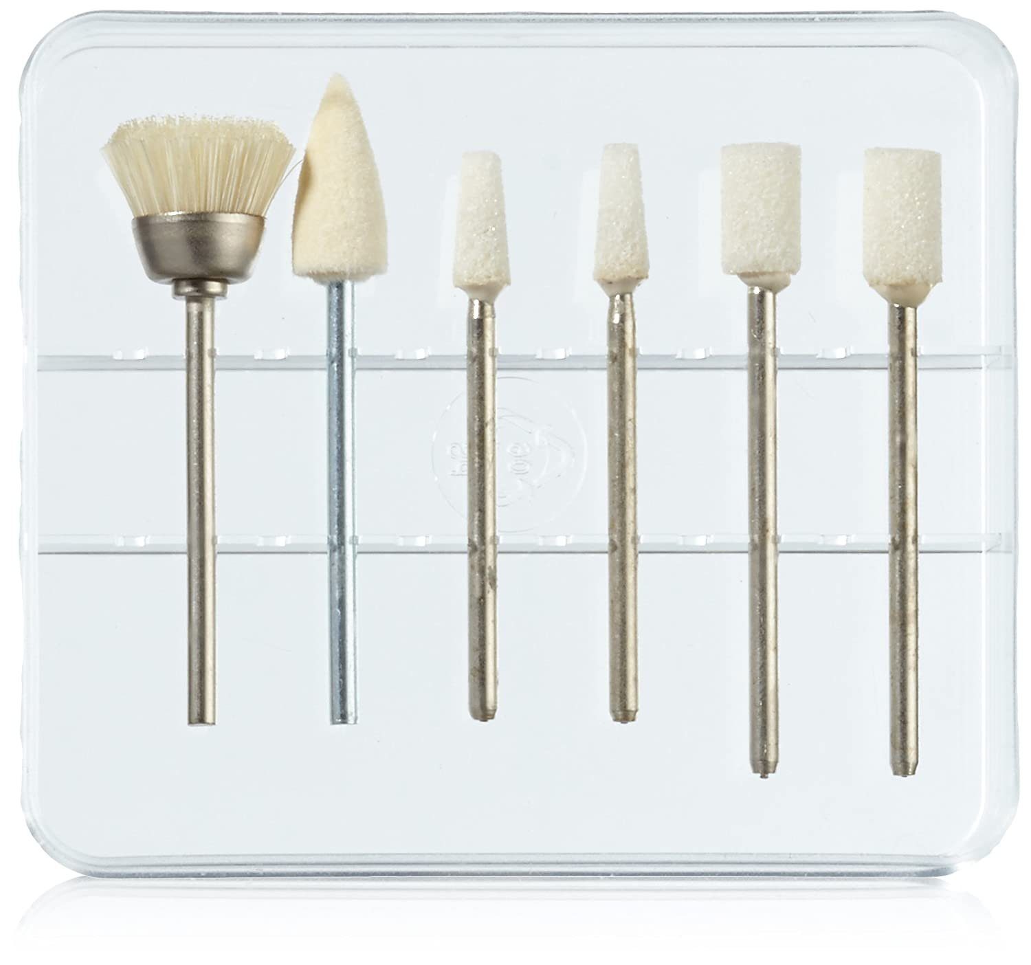 PETER BAUSCH Pediküreaufsatz Kasette mit Aufsätzen: 1799/3 + 2 x 1799/1 + 1799/4 + 2x 1799/2, 1799