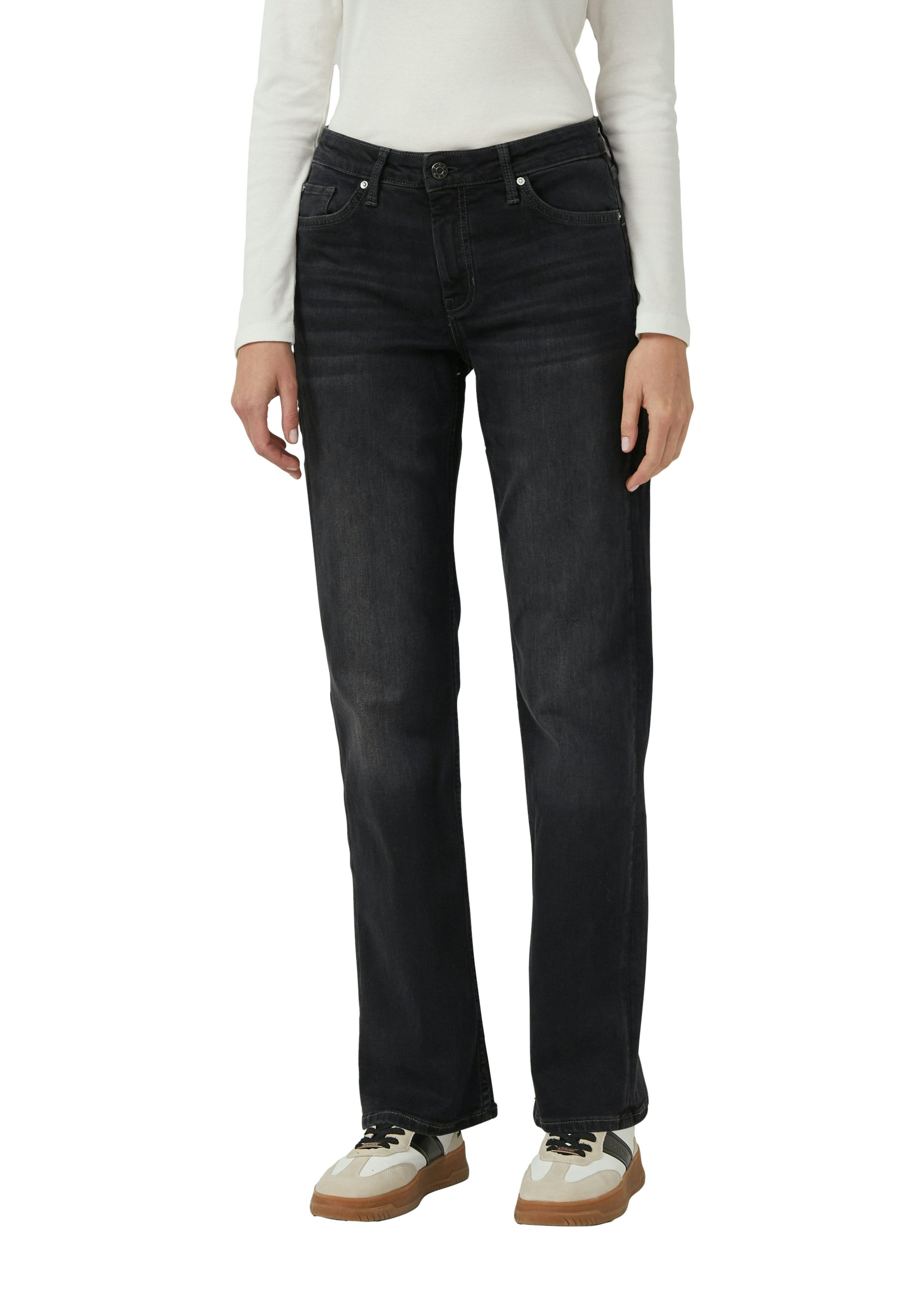 s.Oliver Straight-Jeans Mid Rise, Regular Fit