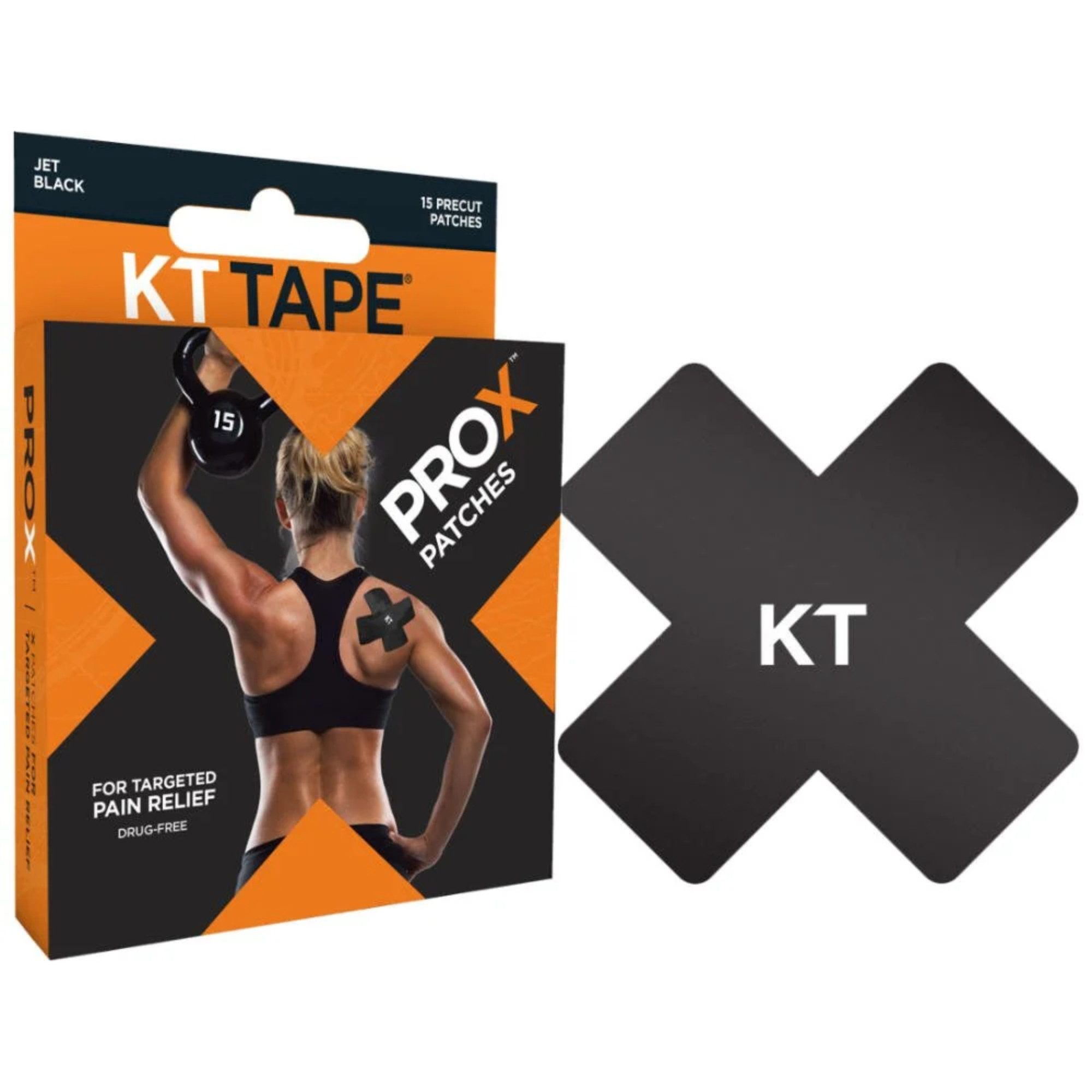 McDavid Kinesiologie-Tape KT TAPE® PRO X Black
