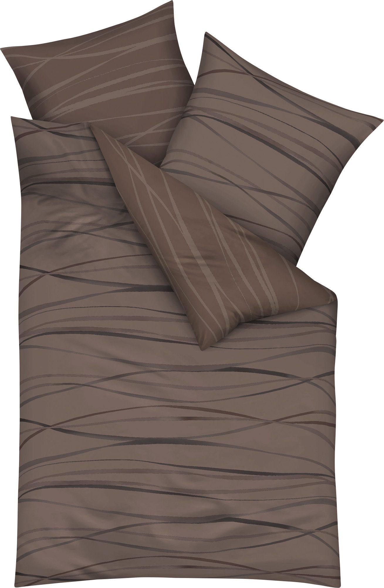 Kaeppel Bettwäsche Wendebettwäsche, Mako-Satin, 3 teilig, günstig online kaufen