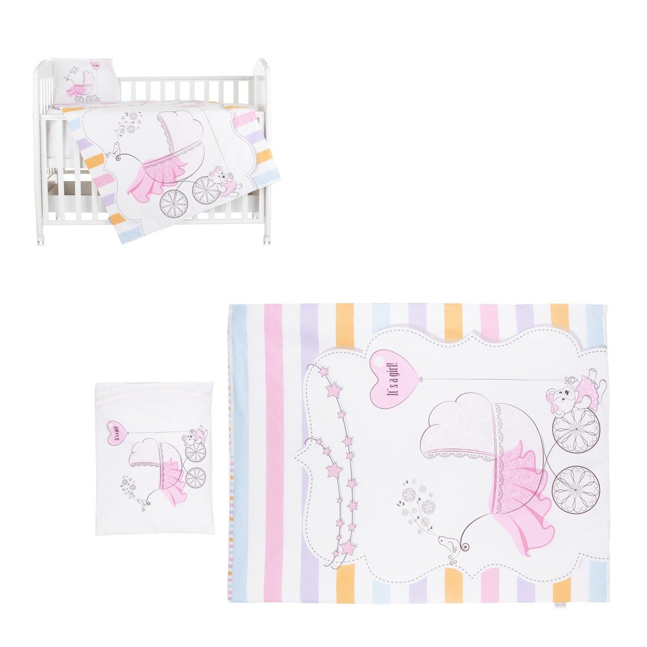 Babybettwäsche Babybettwäsche 3-teilig