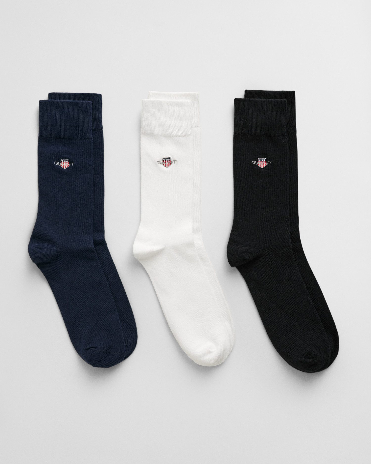 Gant Freizeitsocken SHIELD SOCKS 3-PACK (Packung, 3-Paar) günstig online kaufen