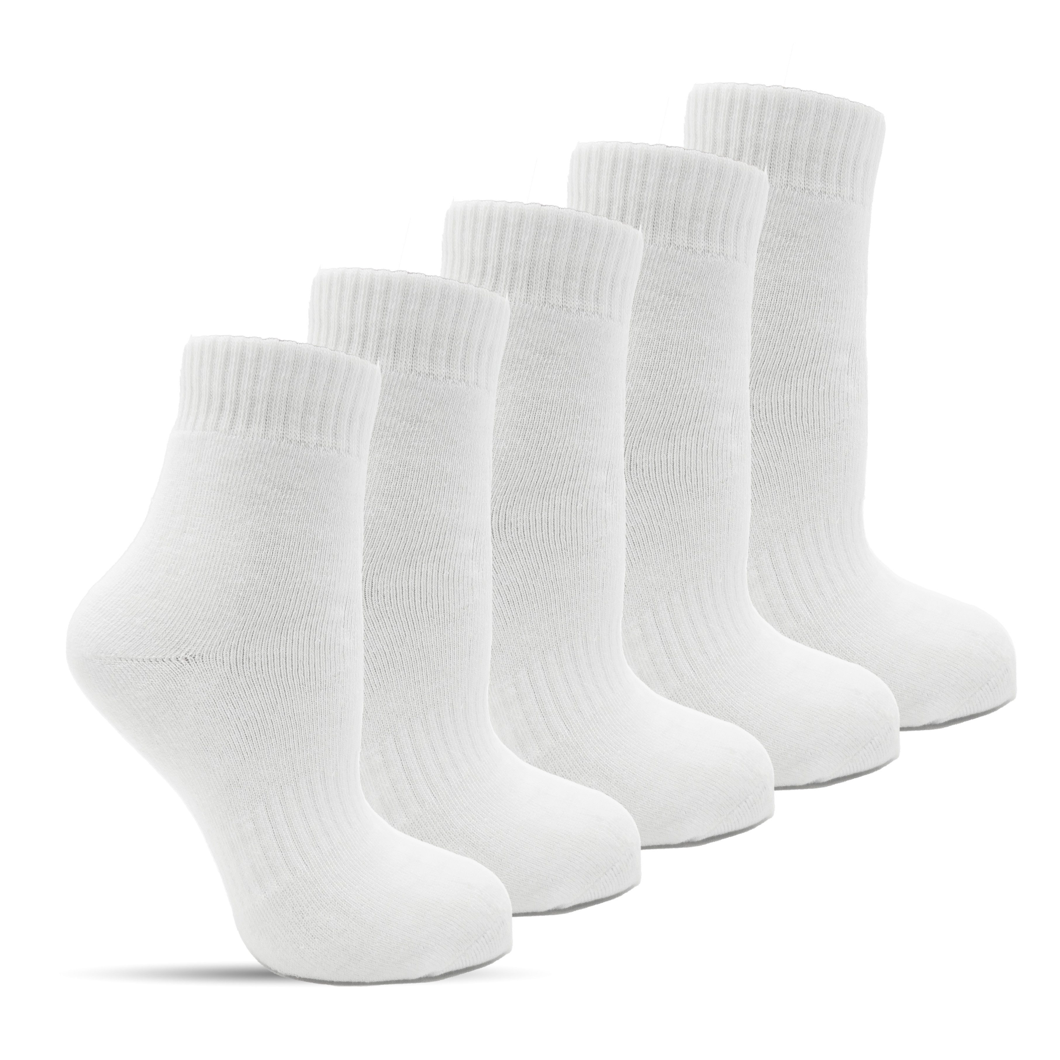 Frostfighter Thermosocken weiße Kurzschaft Wintersocken, Quarter günstig online kaufen